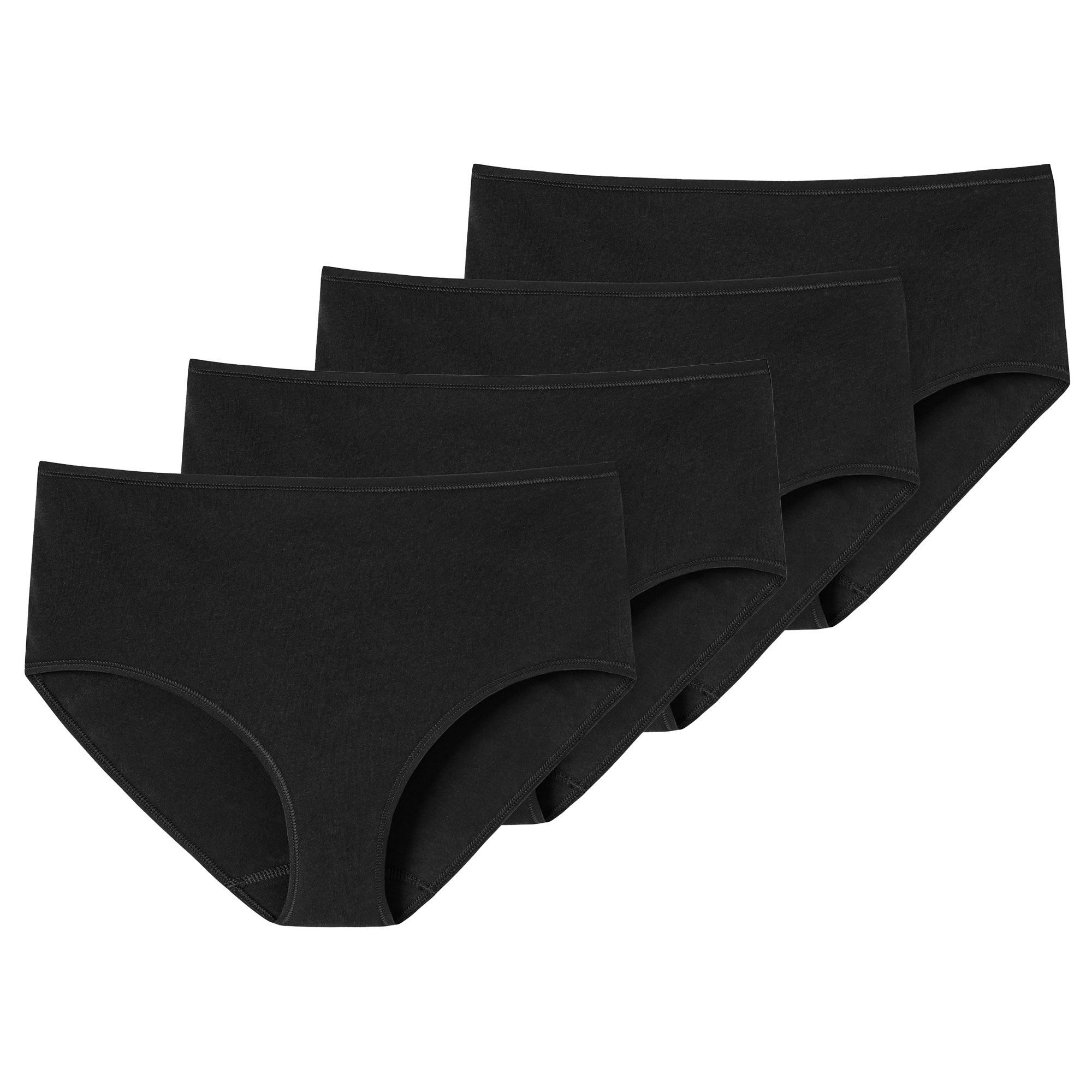 Slip Damen Slip 4er Pack Baumwolle