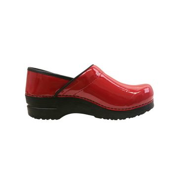 Sanita Original-Prof. Patent Clog Red Sandale
