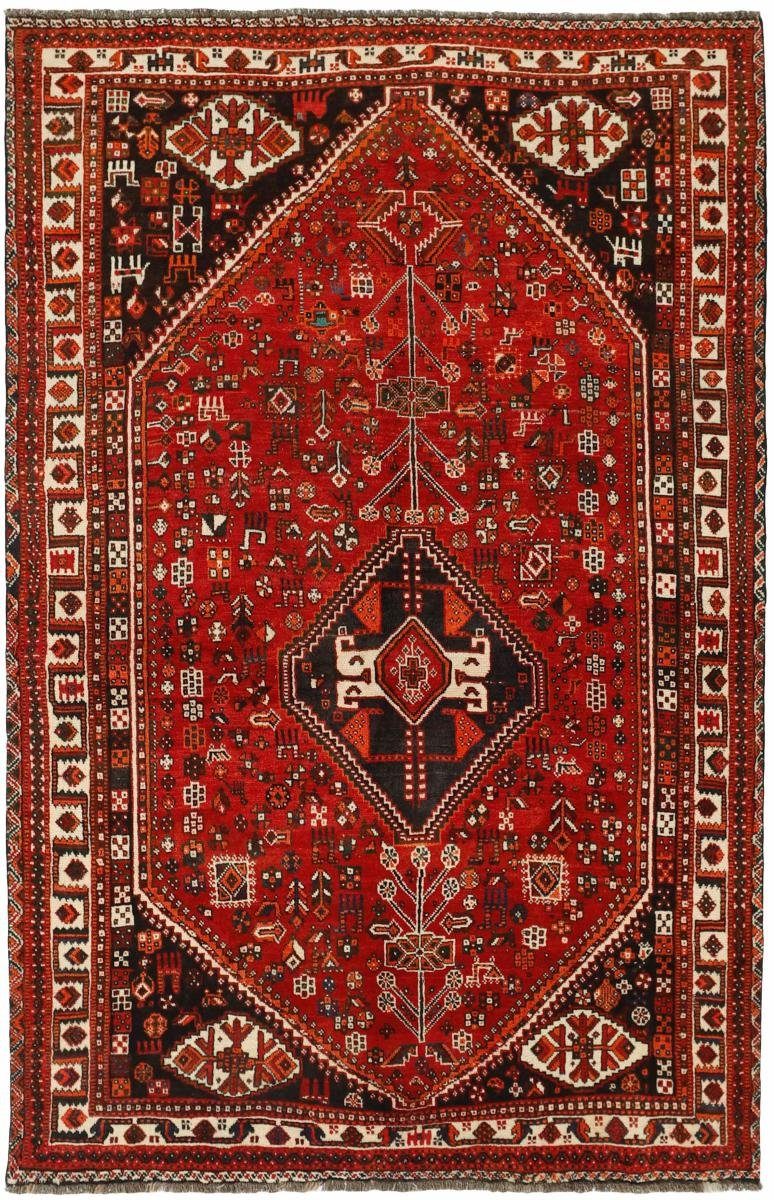 Orientteppich Shiraz 159x253 Handgeknüpfter Orientteppich Höhe: Trading, rechteckig, Nain Perserteppich, mm 10 