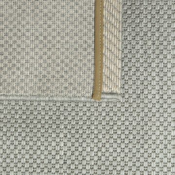 Outdoorteppich Teppich In-& Outdoor Balkon Küchenteppich Einfarbig, TT Home, Läufer, Höhe: 4 mm
