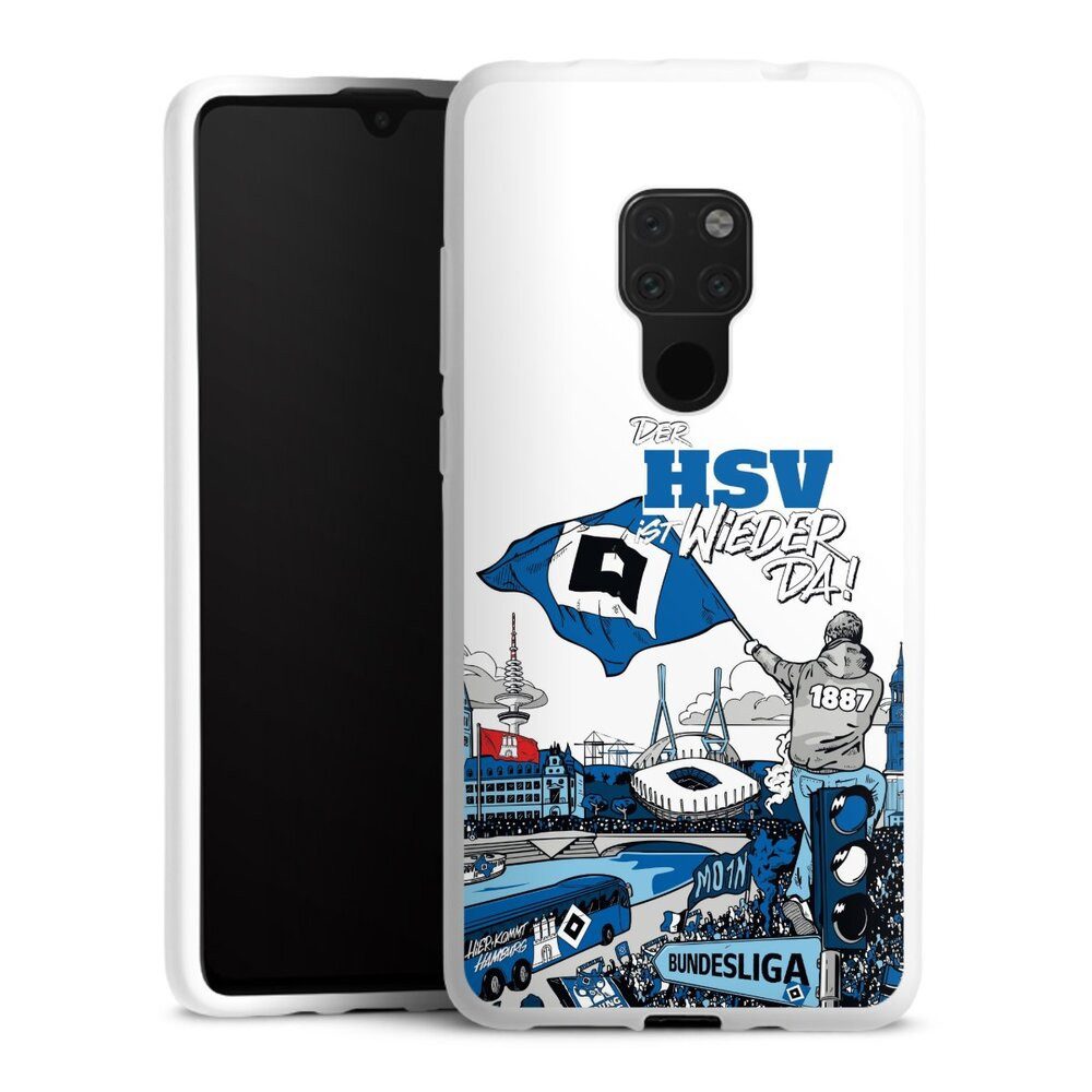 Verco Handyhülle Für Huawei Mate 20 – TPU Silikon, Grün, Stoßfest, Mit Kameraschutz & Weichem Innenfutter