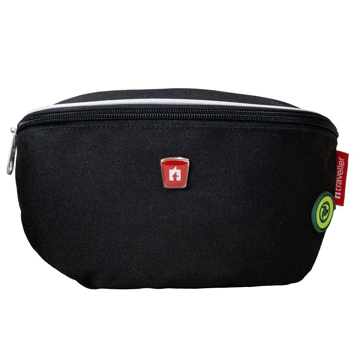 Traveller Gürteltasche T19400701 Hüft-/Brusttasche Clever ca. 2 L schwarz (1-tlg)