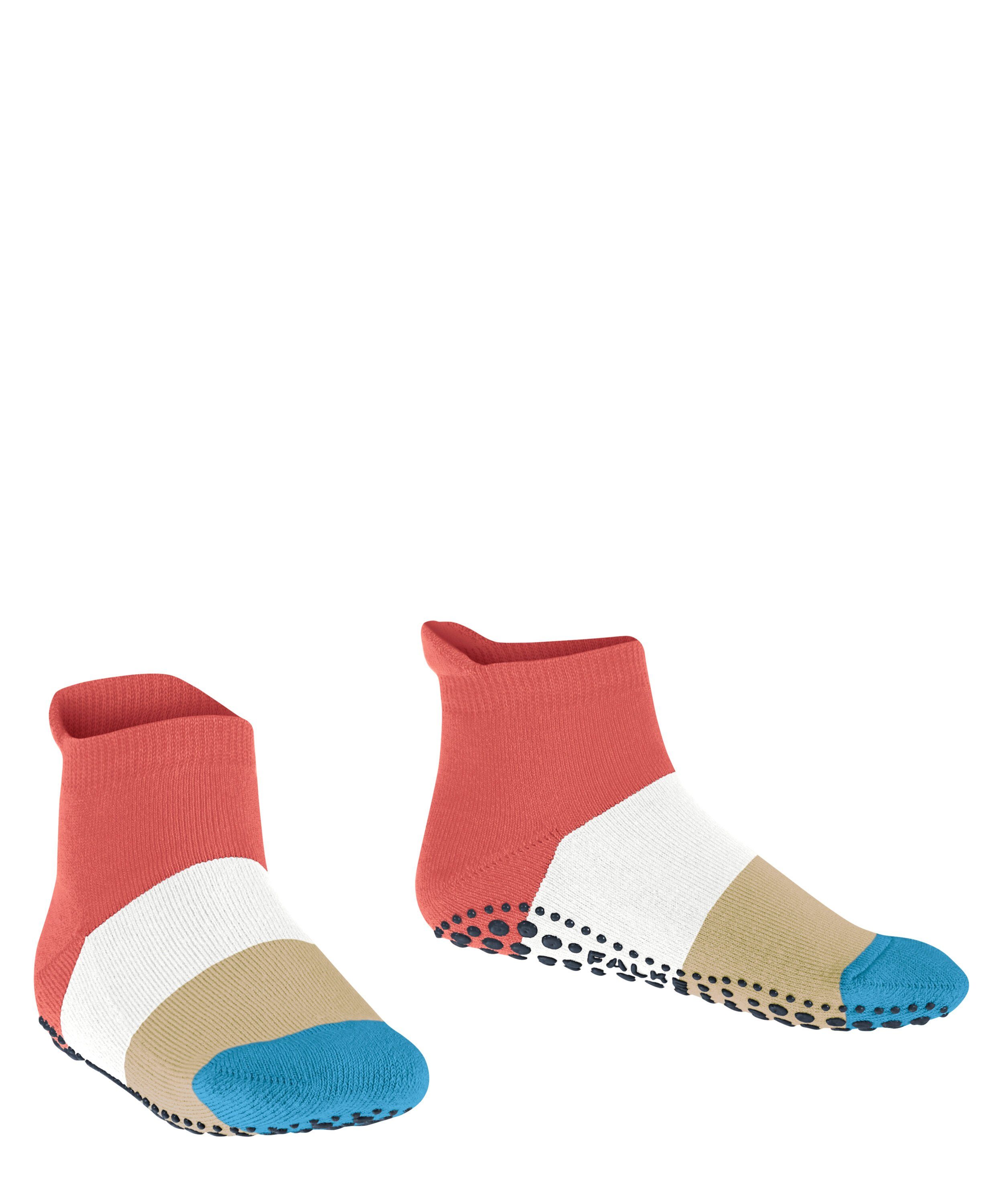 FALKE Sneakersocken (1-Paar) mit terra (8820) Noppendruck rutschhemmendem Block Colour