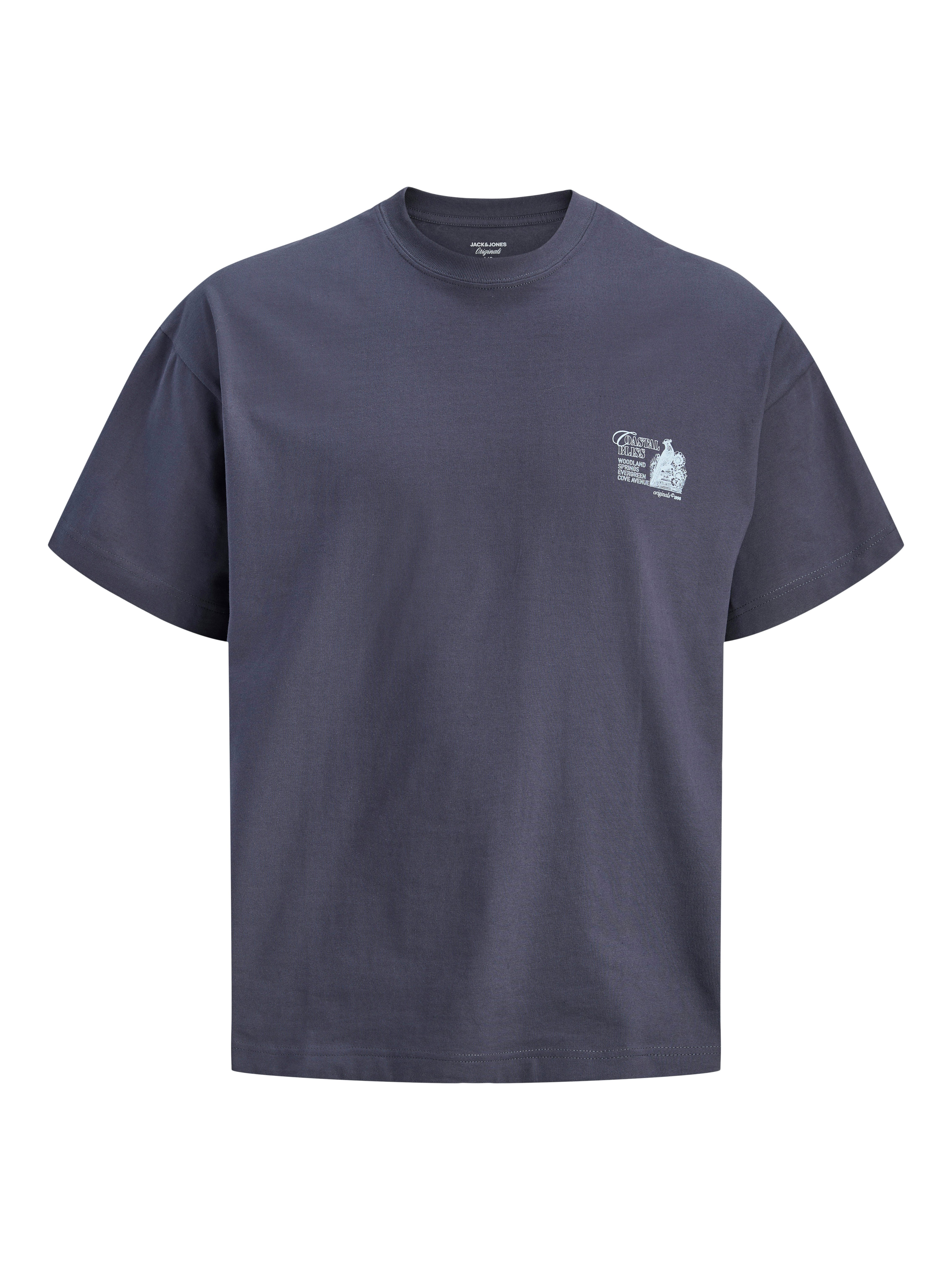 Jack & Jones Kurzarmshirt JORMAINE BACK TEE SS CREW NECK SN Baumwolle, rela günstig online kaufen