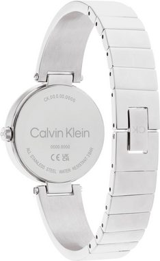 Calvin Klein Quarzuhr SCULPTURAL, 25200311, Armbanduhr, Damenuhr, Mineralglas