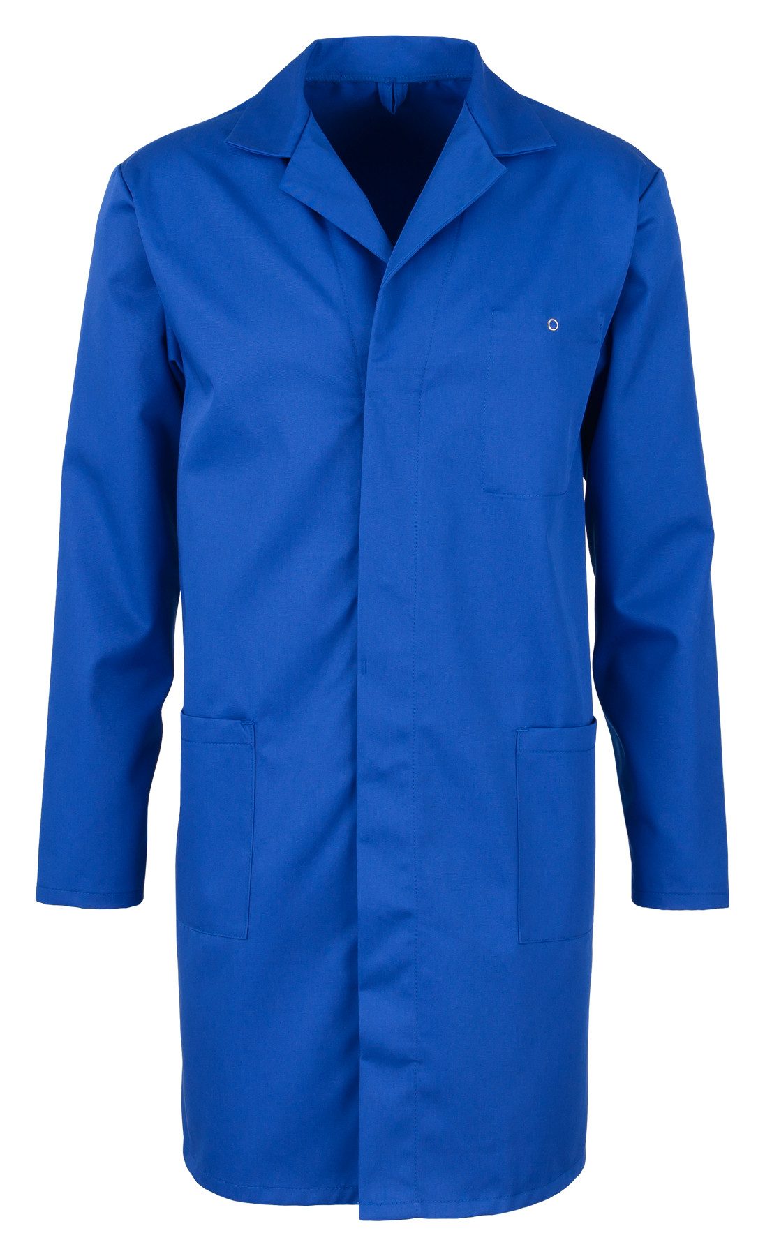 BEB Arbeitsjacke beb HANDWERK Herren Berufsmantel BASIC Polyestermix Kornblau