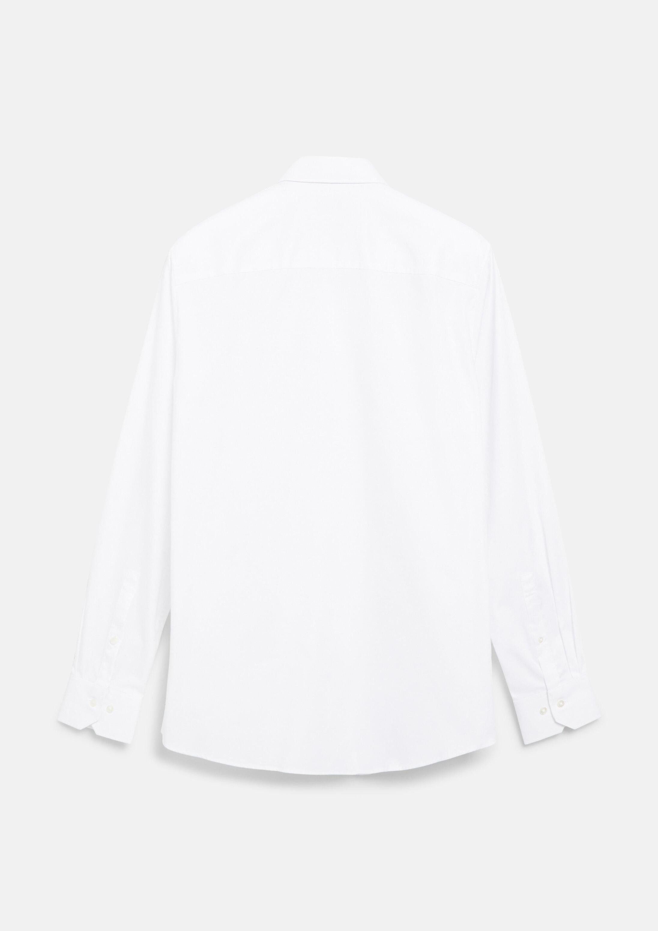 s.Oliver Langarmhemd Hemd Tailored Fit: Strukturiertes Hemd aus Comfort Stretch