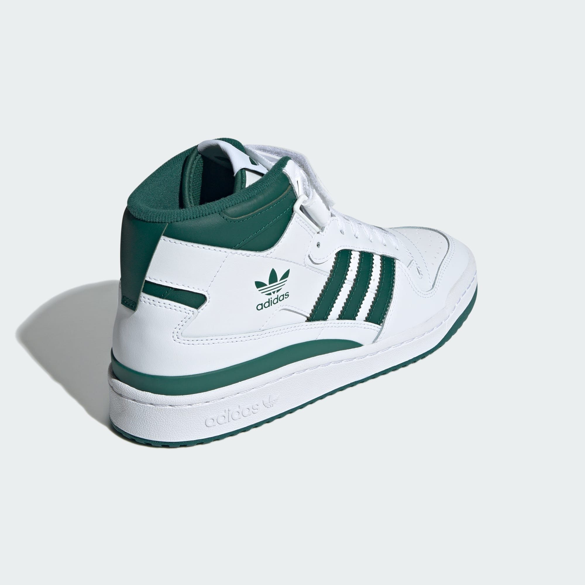 adidas / / Originals Collegiate White SHOES Cloud Sneaker White FORUM Green Cloud MID