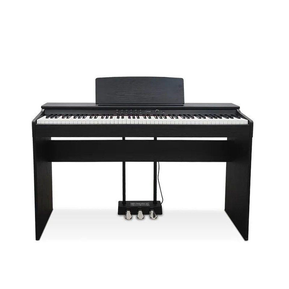 Xlmoebel Digitalpiano XLMOEBEL digitales Klavier in Schwarz mit Bluetooth und 88 Tasten (1-St), Made in Europa