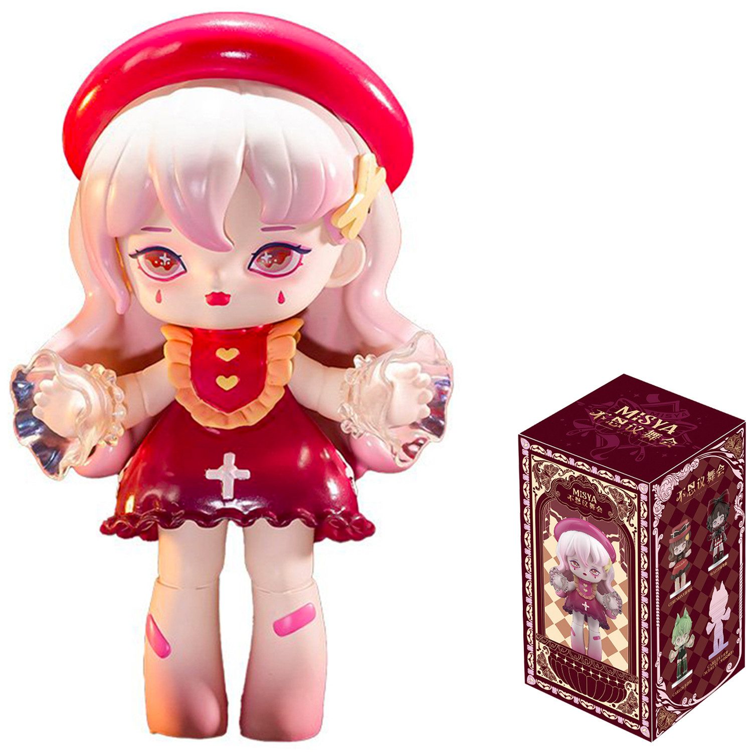 Lucky Emma Sammelfigur Lucky Emma Misya Incredible Dance Party - Blind Box Sammelfigur Myster, Eine Packung – enthält eine zufällige Figur