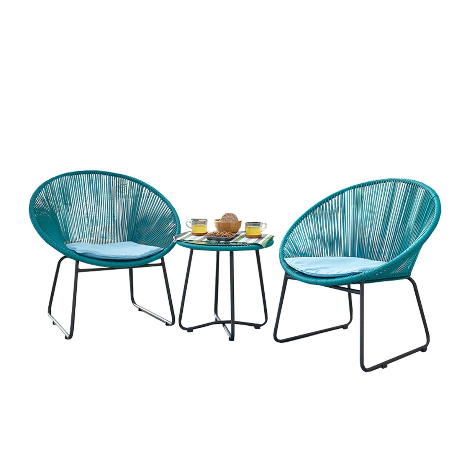HTI-Line Sitzgruppe Terrassenmöbel Almeria, (Set, 3-tlg., günstig online kaufen