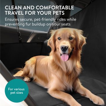 Navaris Hundematte Hunde Autositzbezug - Autositz für Hunde - Autositzbezug
