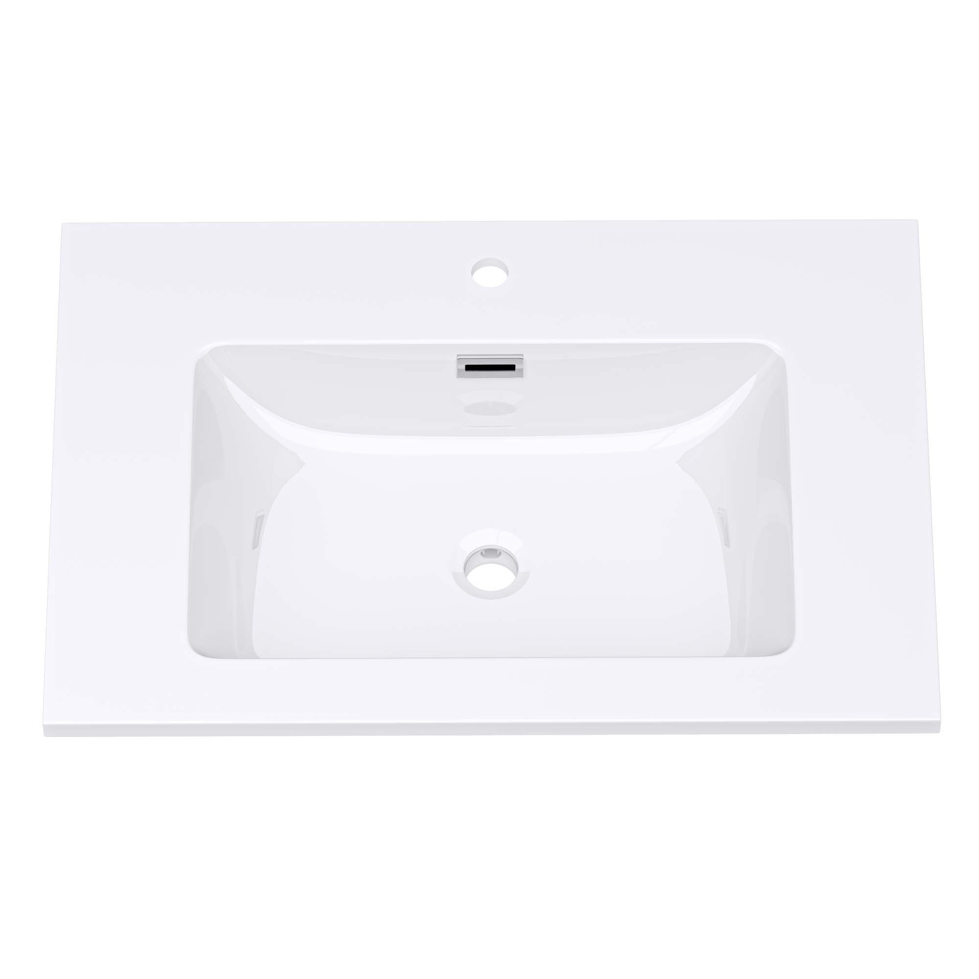 doporro Раковины Aufsatzwaschbecken Einbauwaschbecken aus Gussmarmor Handwaschbecken