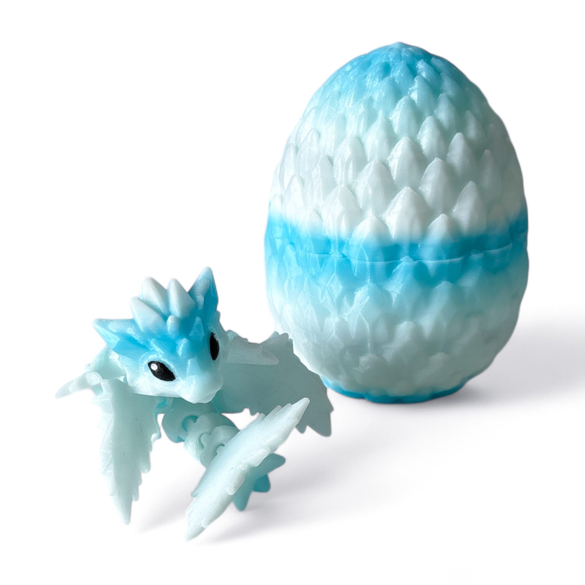 Der Krämer Spielfigur Tiny Wyvern 3D Figur (beweglich) mit Drachenei