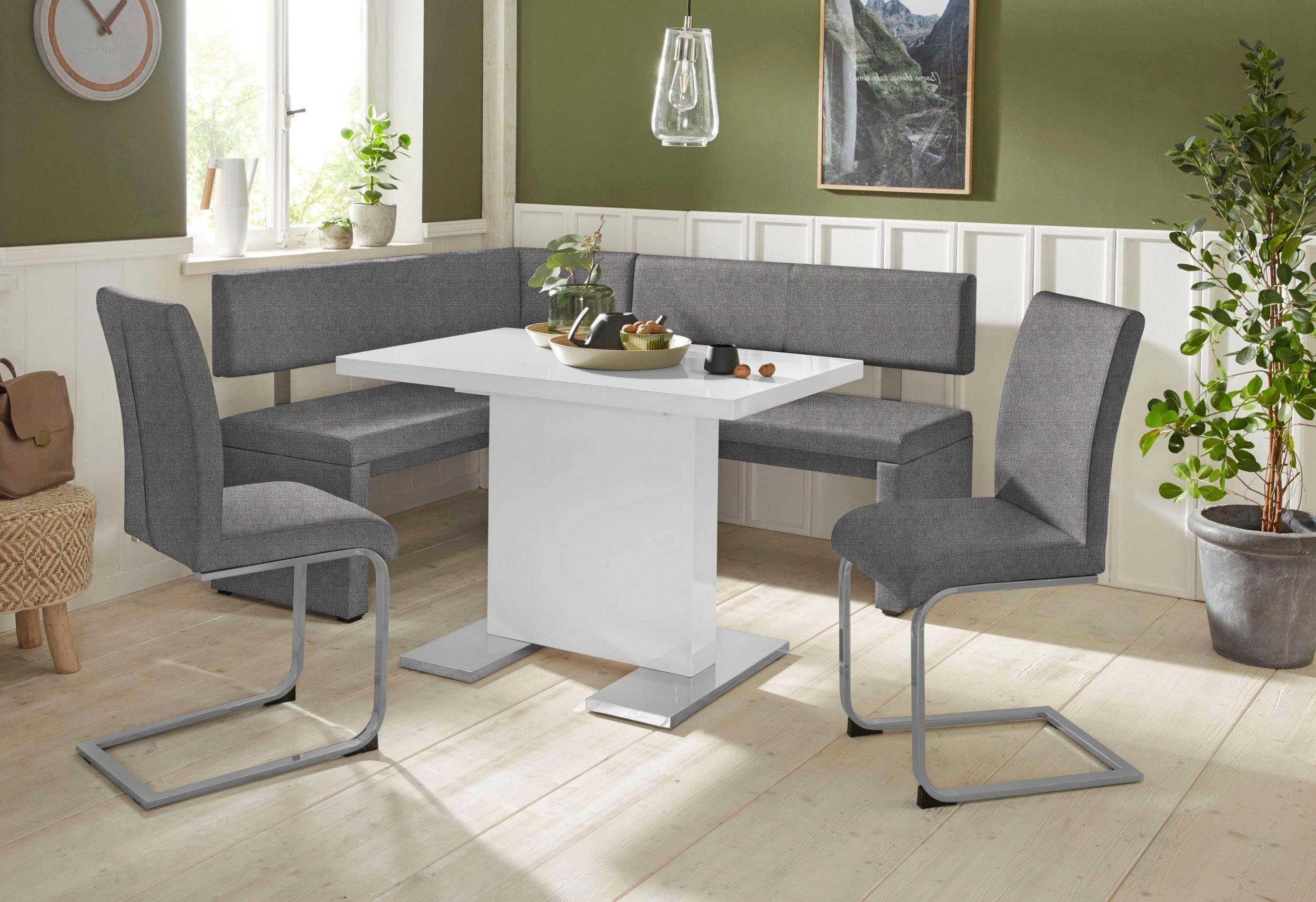 OTTO home Eckbank Charissa, in 3 Größen, verschiedene Qualitäten
