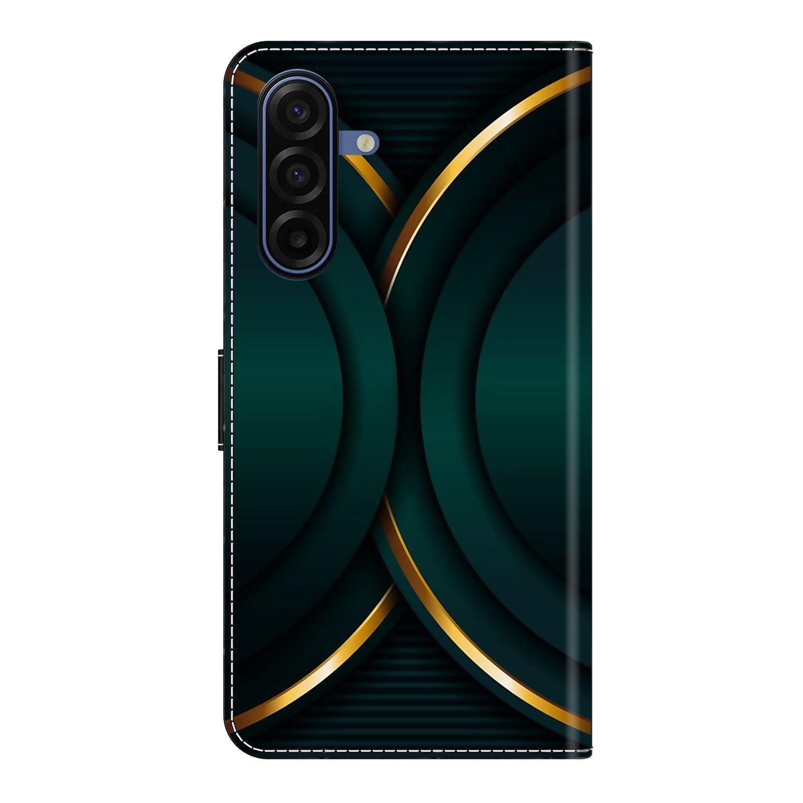 CLM-Tech Handytasche für Samsung Galaxy A27 5G Klapphülle aus PU-Leder (1-tlg., Flip Case), Magnetverschluss, Standfunktion und Kartenfächer – Bild 4 von 5