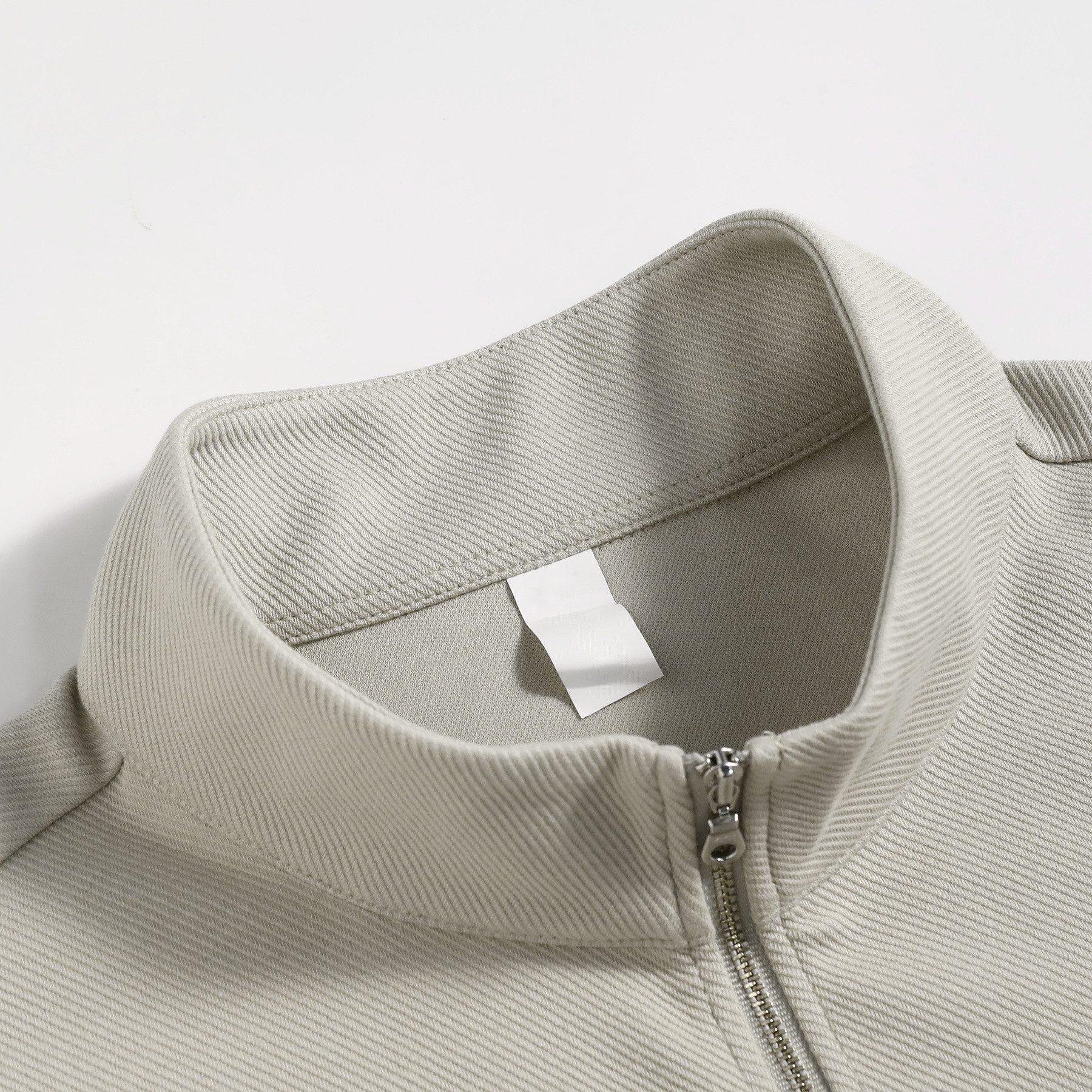 Allthemen Sweatjacke Herren mit Stehkragen Freizeitjacke Baumwolle Jacke für Herbst