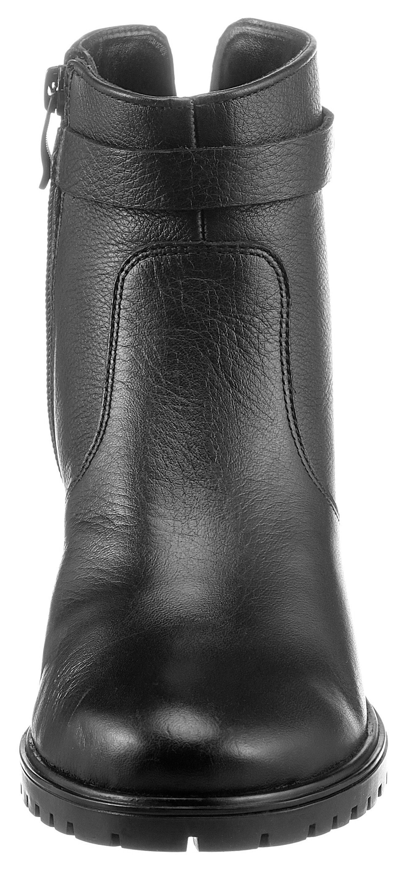 G-Weite schwarz Stiefelette Ara in RONDA Optik, klassischer