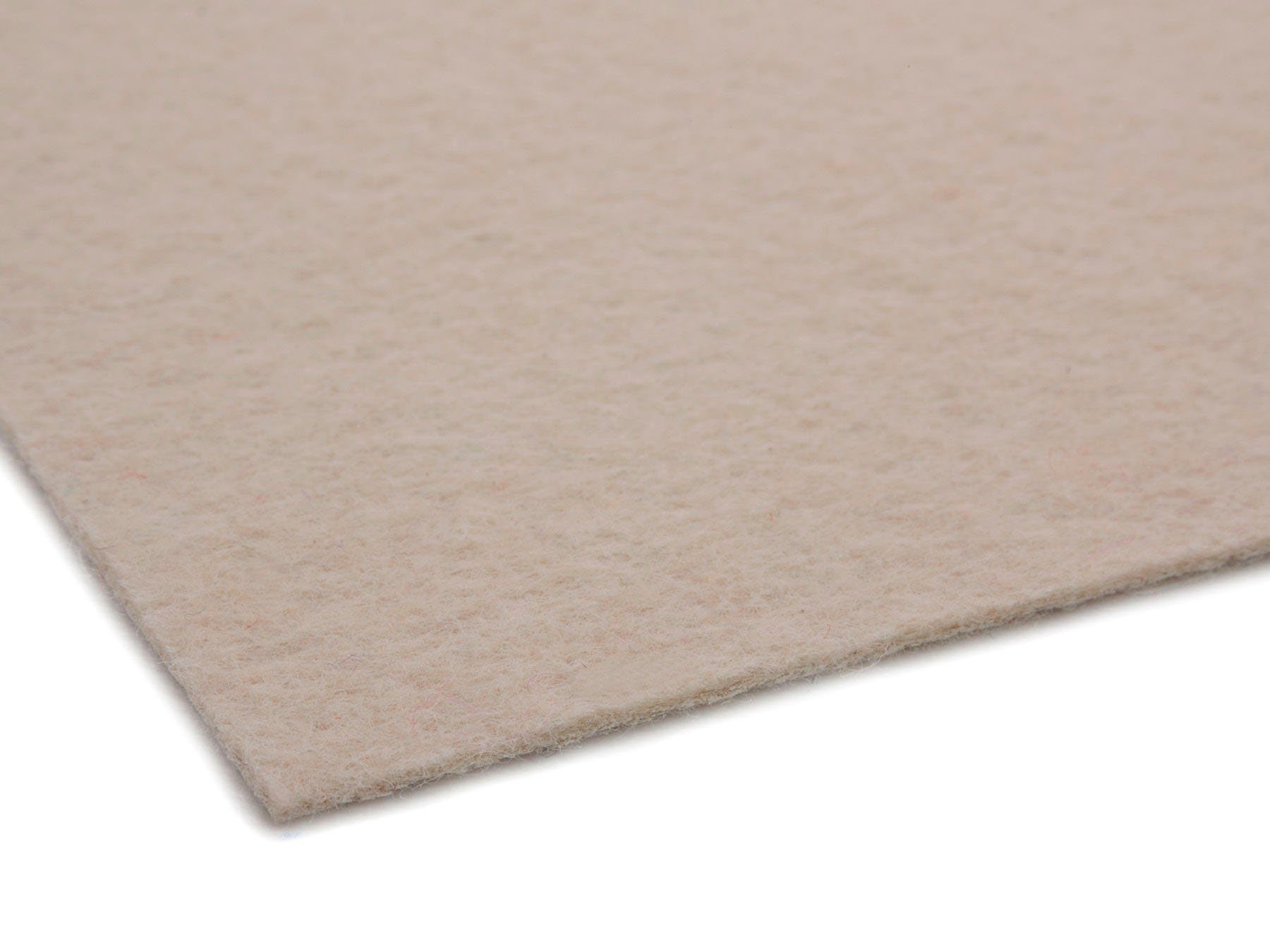 Läufer Eventteppich Primaflor-Ideen rechteckig, robuster Uni-Farben PODIUM, 100 Nadelfilz, cm, Höhe: Textil, mm, creme Breite 2,6 in