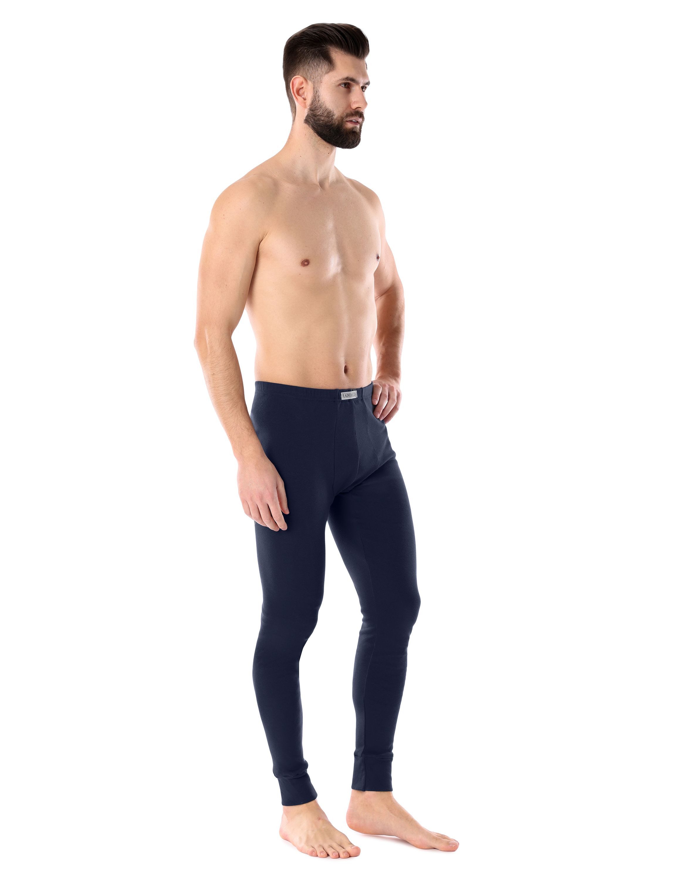 Ladeheid Lange Unterhose 2-er Pack Herren lange Thermounterhose LA40-247 (1-St) – Bild 4 von 5