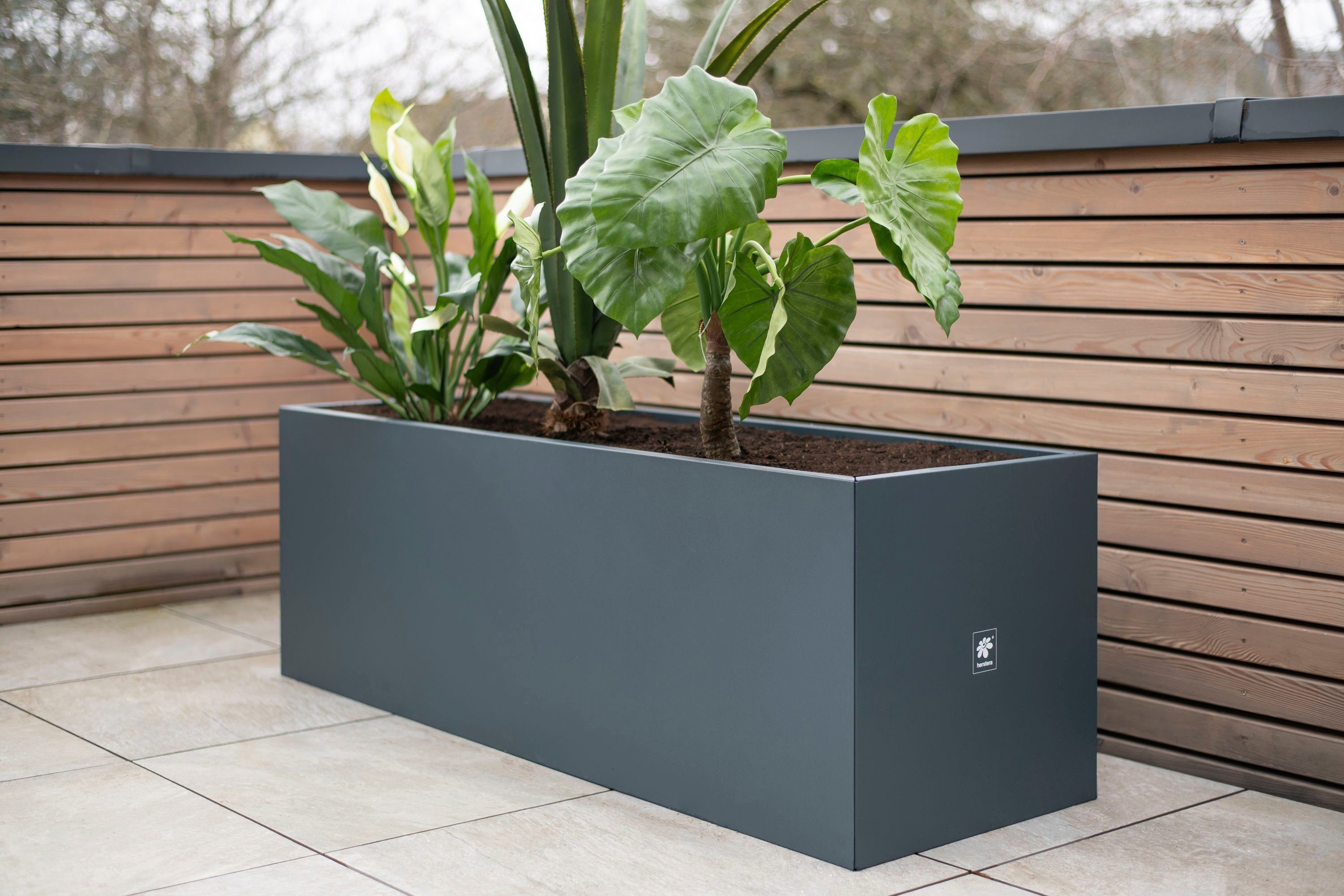 Herstera Garden Blumenkasten, aus Stahl, 150x50x50 günstig online kaufen