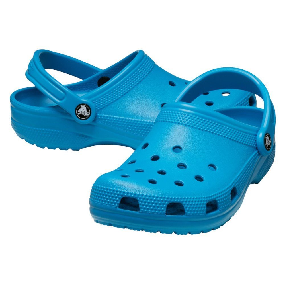Crocs Sandale Classic Clog blau Damen Badeschuh