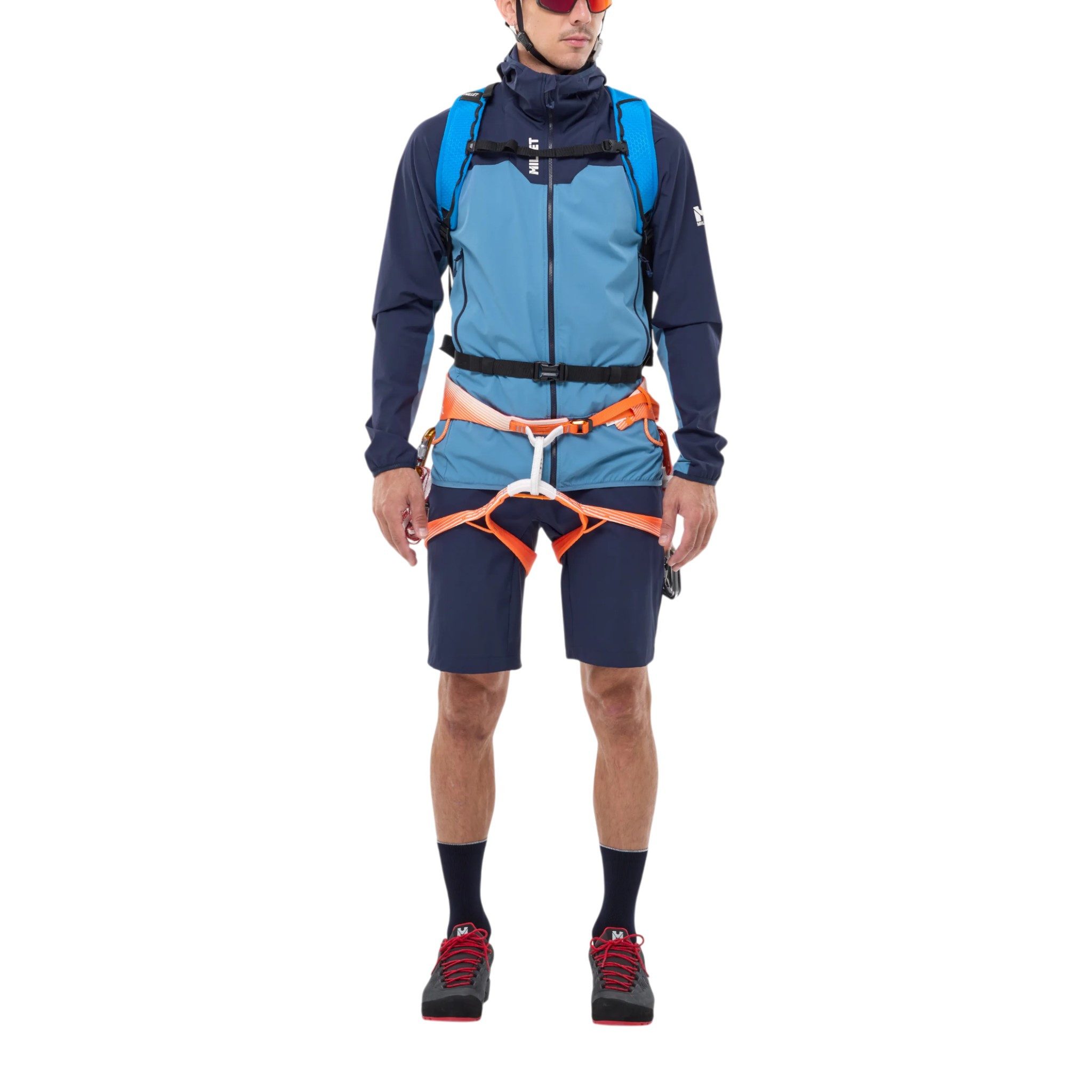 Millet Softshelljacke Kamet XCS Light Hoodie (atmungsaktiv, optimale Bewegungsfreiheit)