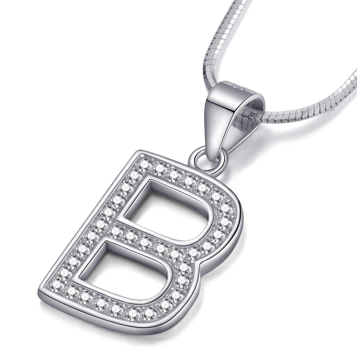 Morella Kette mit Anhänger Buchstabenkette Halskette günstig online kaufen