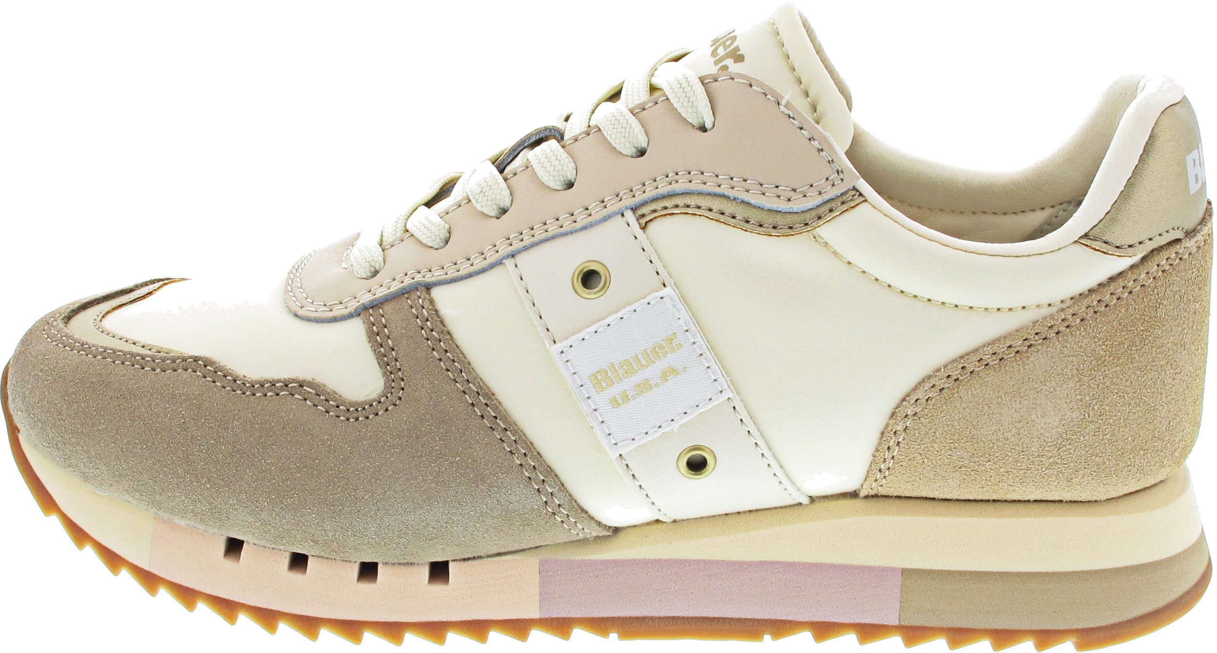 Blauer Sneaker
