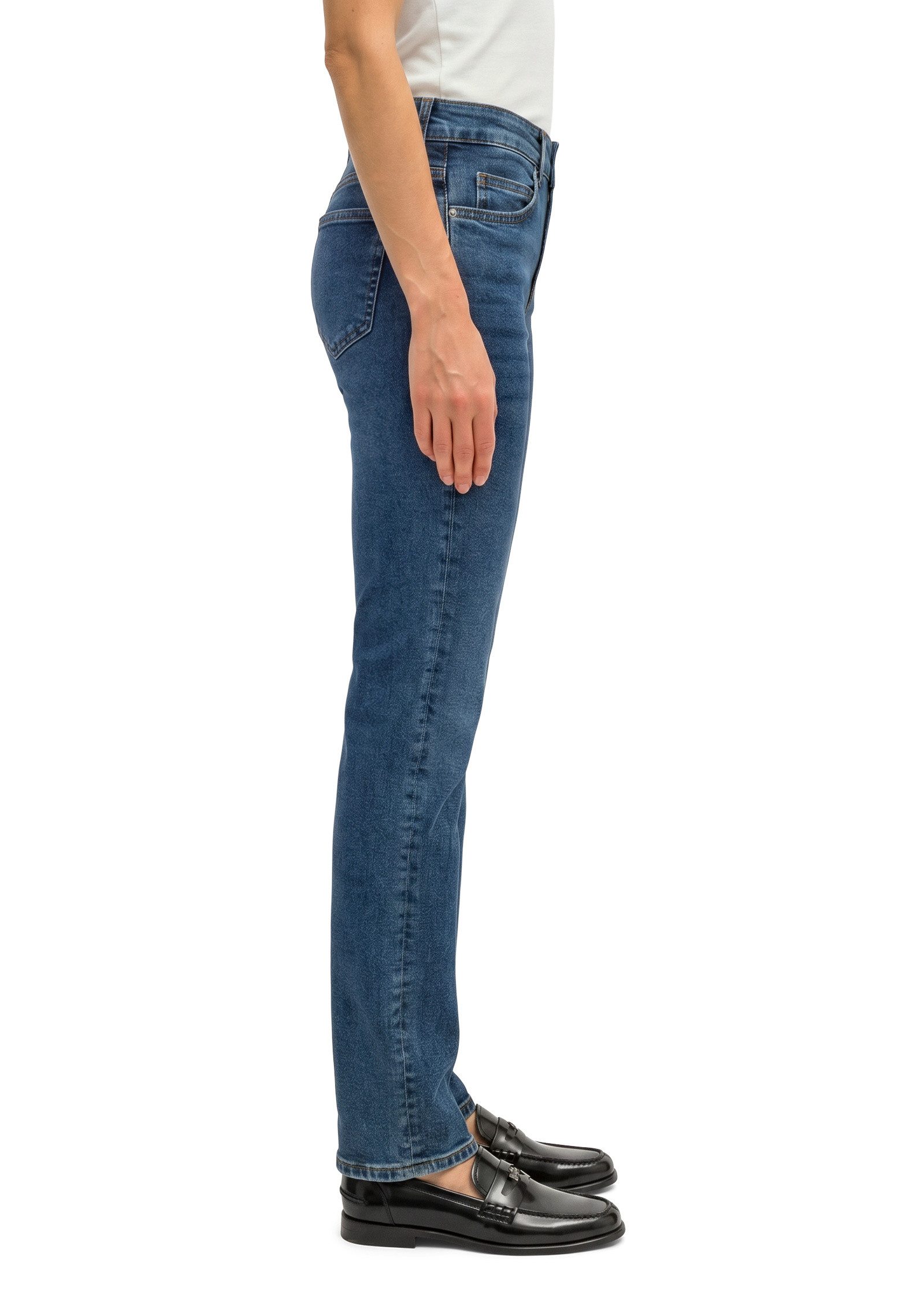 Marc O'Polo Regular-fit-Jeans aus Bio-Baumwolle-Mix