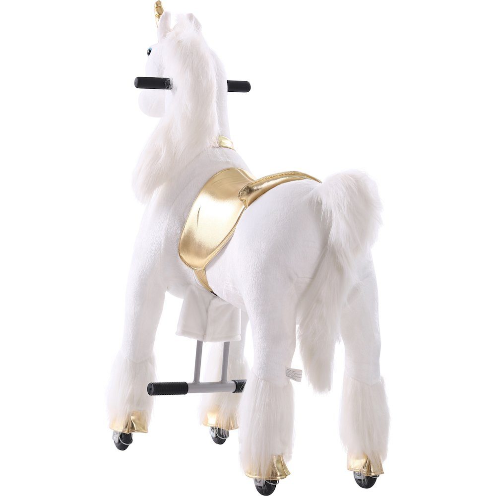 Sweety-Toys Reittier Sweety Toys 11339 Reittier groß Einhorn auf Rollen für 4 bis 9 Jahre