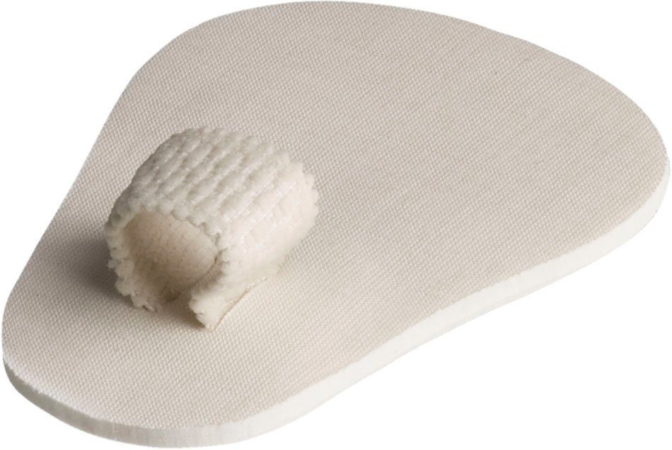 Fußgut Hammerzehen-Korrektor Polster mit orthopädischer Korrekturhilfe bei Hammerzehen, Packung 2-tlg., korrigiert Fehlstellung, optimale Positionierung, dehnbares Material