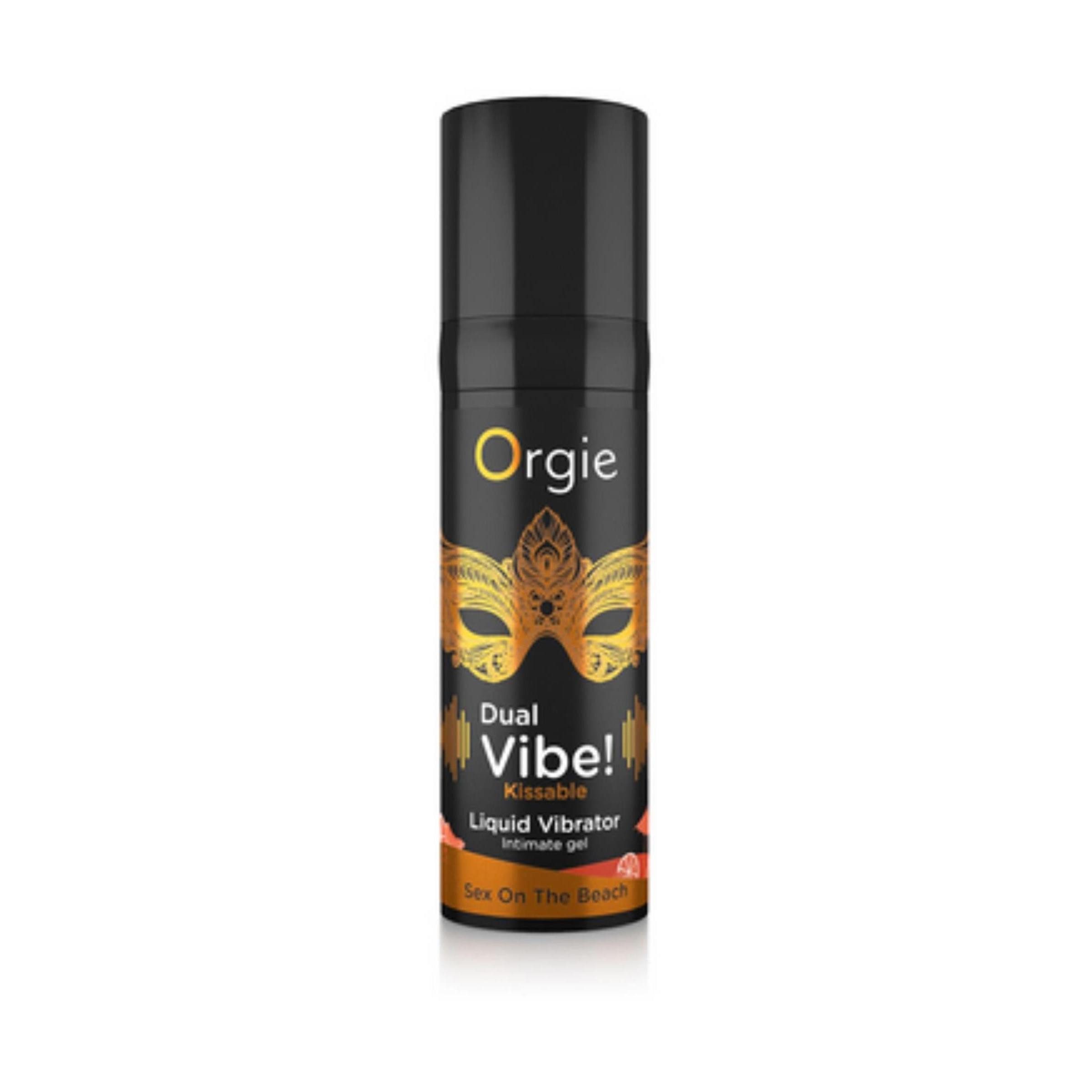 Orgie Stimulationsgel Orgie - 15 ml - Dual Vibe! Kissable Liquid Vibrato