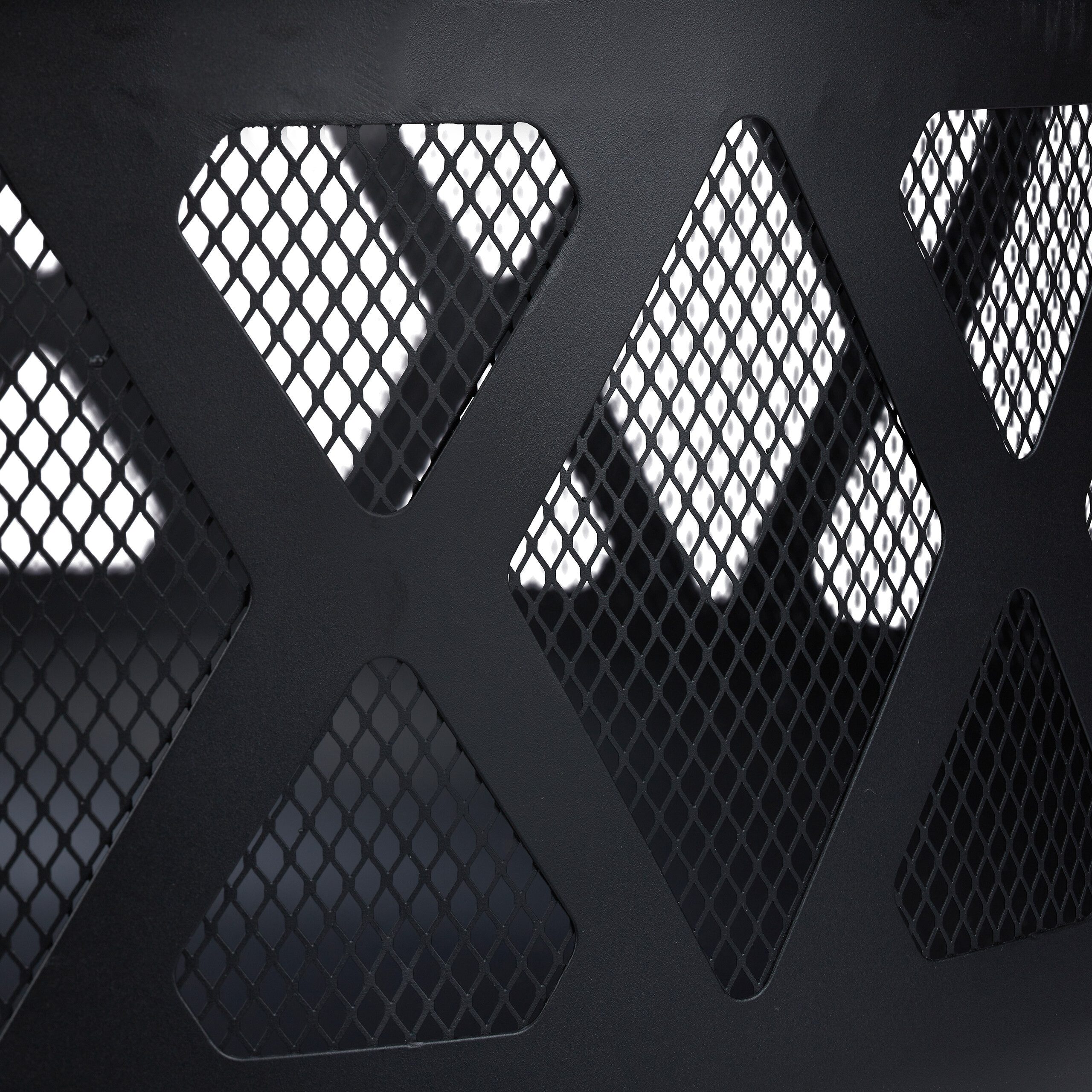 relaxdays Feuerschale mit Funkenschutz