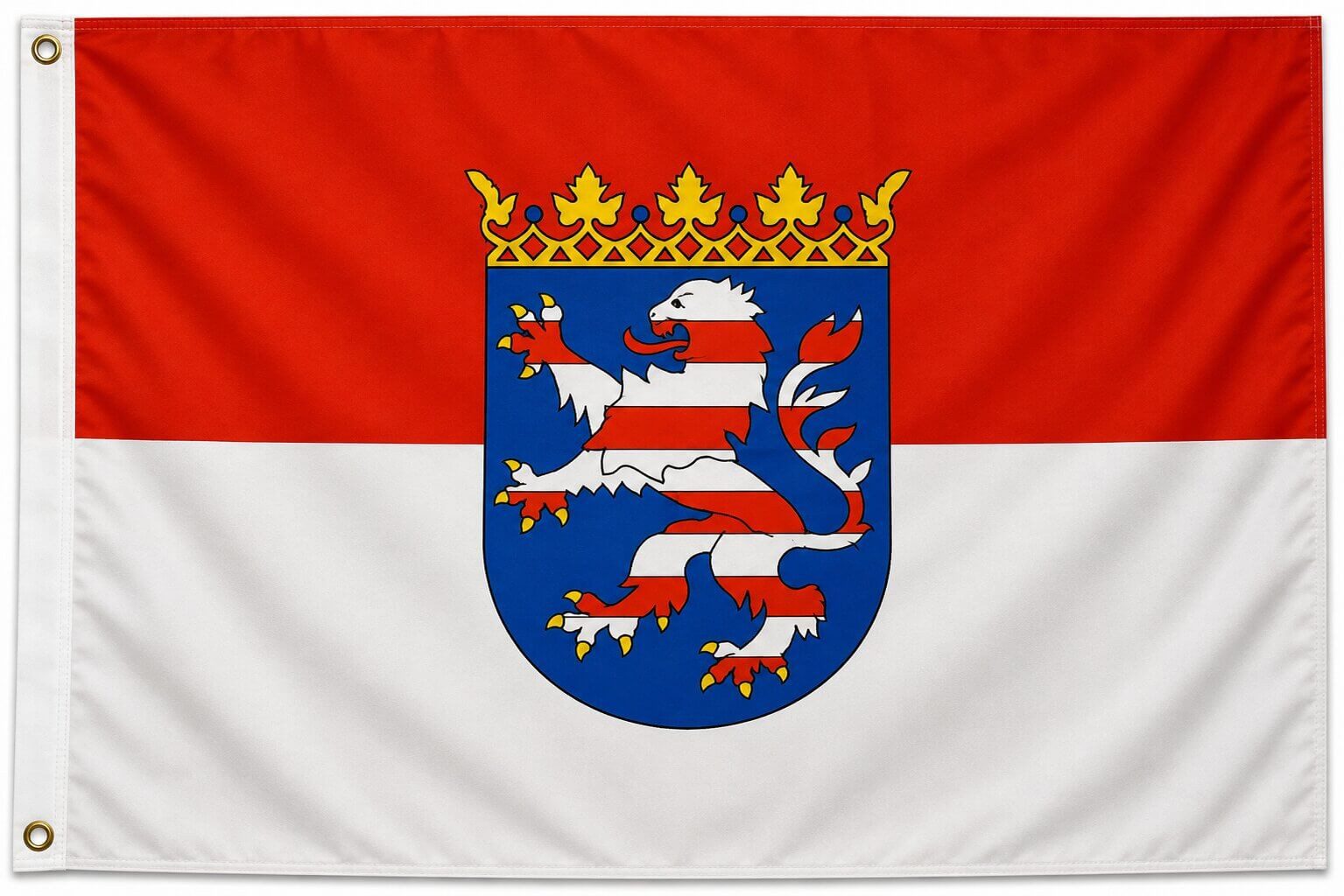 trends4cents Flagge Flagge Hessen 90 x 150 cm Hissfahne Bundesland Sturmflagge Hissfahne (Hessen), für Fahnenmaste