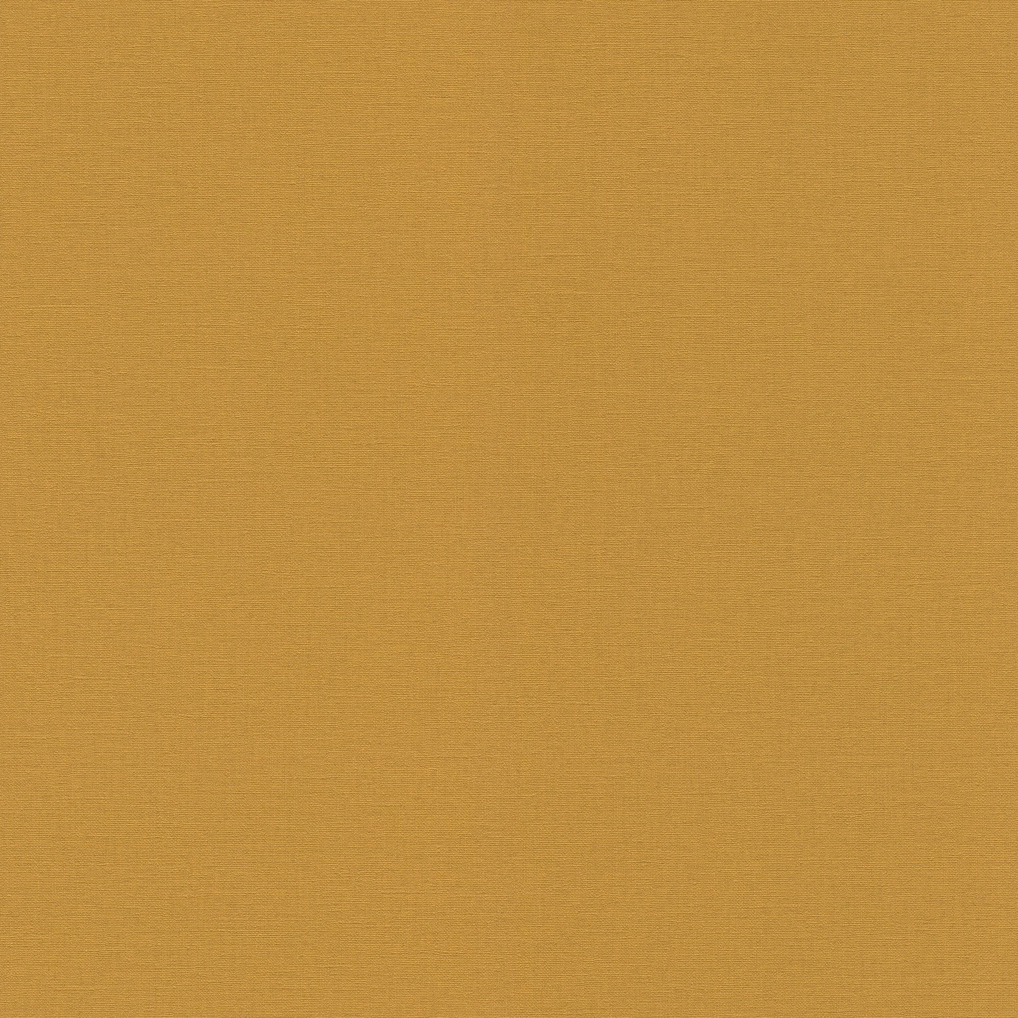Rasch Vliestapete Stoffoptik Uni Strukturmuster - Vinyltapete Gelb, strukturiert, uni, Leinenoptik, matt, Textiloptik, (1 Rolle, 1 St., Kollektion 'Country Charme' - 10,05 m x 0,53 m), Lichtbeständige Farben - Feucht abwischbar - Restlost abziehbar