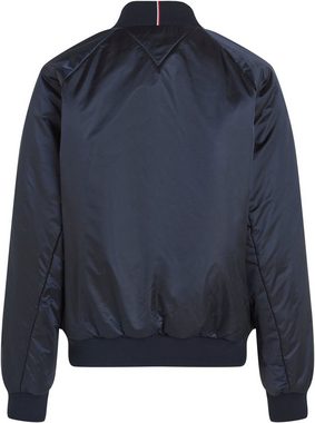 Tommy Hilfiger Bomberjacke ESS MINI CORP REGULAR BOMBER mit Tommy Hilfiger Markenlabel