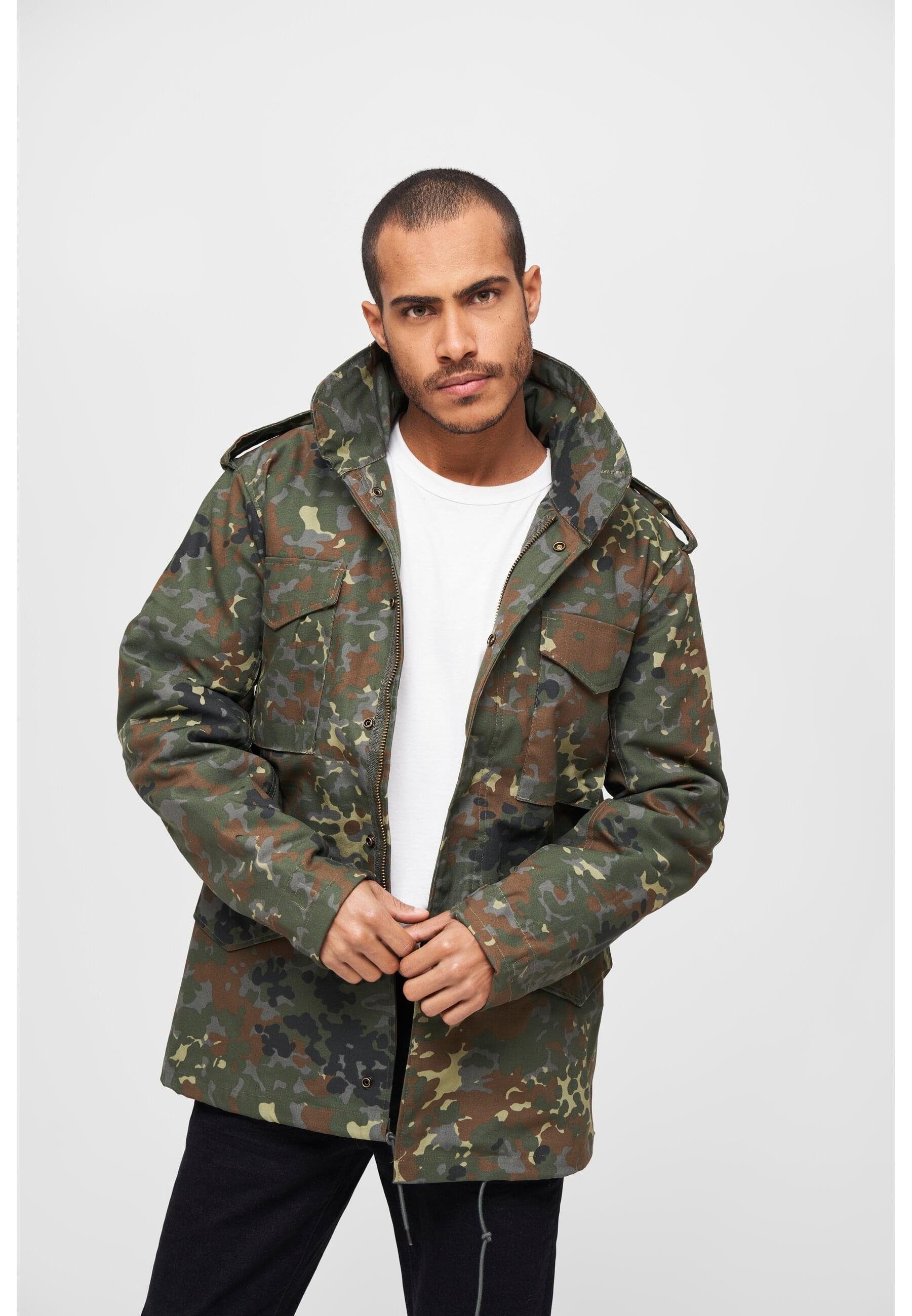 M-65 flecktarn Brandit Herren Wintermantel Field Jacket