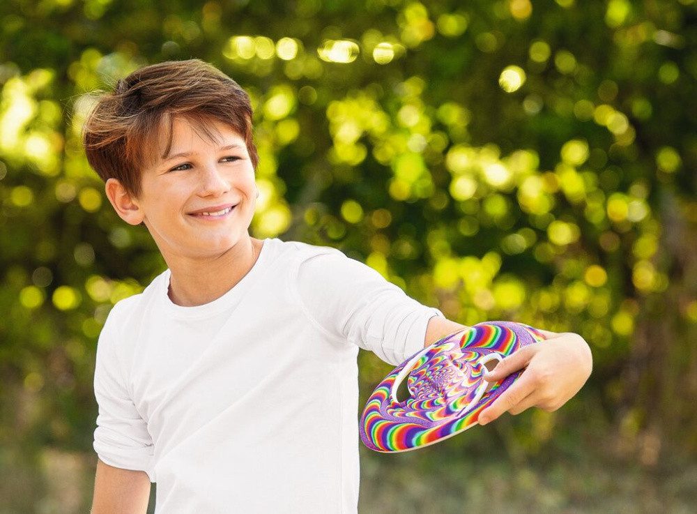 Moses. Verlag Softball Bunte Soft-Frisbee, Wurfspiel für Kinder ab 3 Jahren