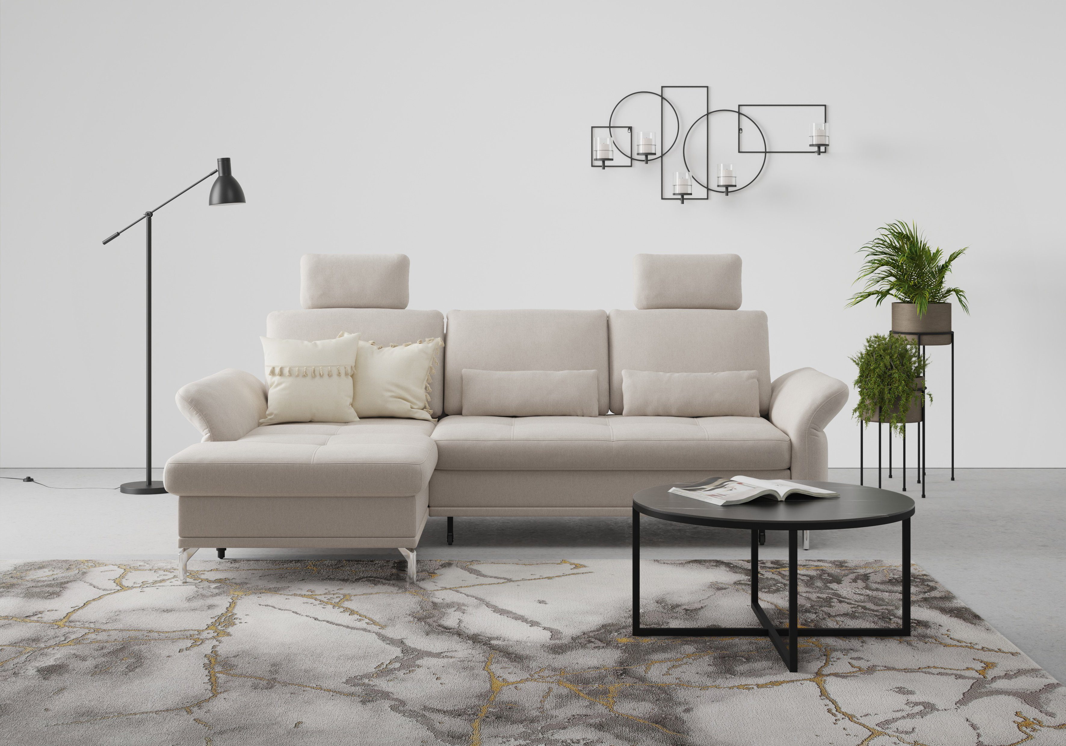 INOSIGN Ecksofa Palm Beach L-Form, Federkern, günstig online kaufen