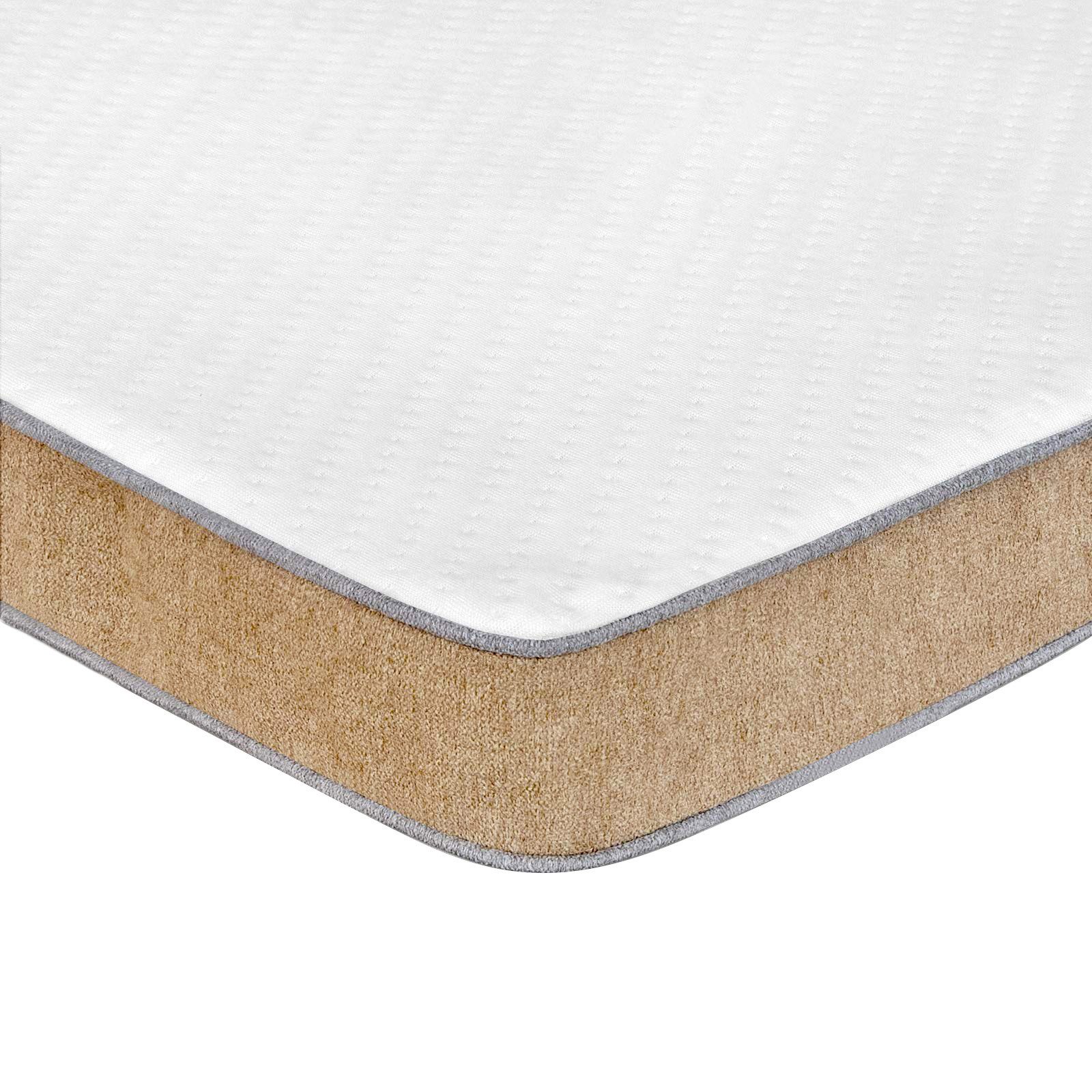 BedStory, Topper Topper 7.5 cm Höhe, Gel Topper mit Abnehmbarem und Waschbarem Bezug, 7.5 cm hoch, Atmungsaktiv und komfortabel, für alle Schlafpositionen geeignet
