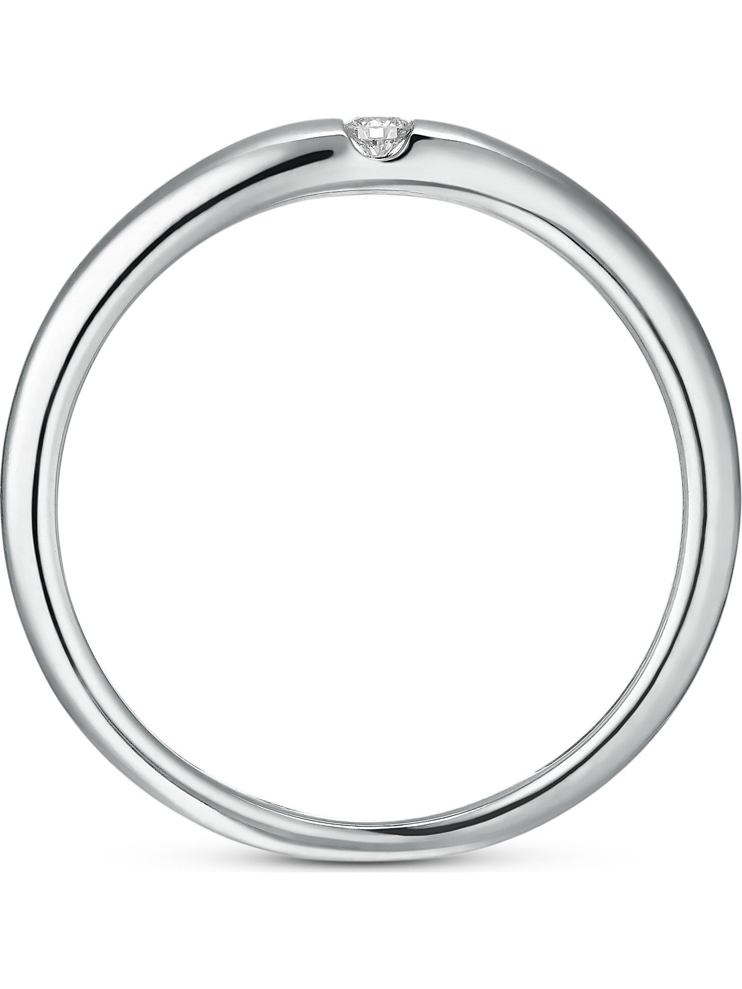 CHRIST Diamantring CHRIST Damen-Damenring 1 Diamant