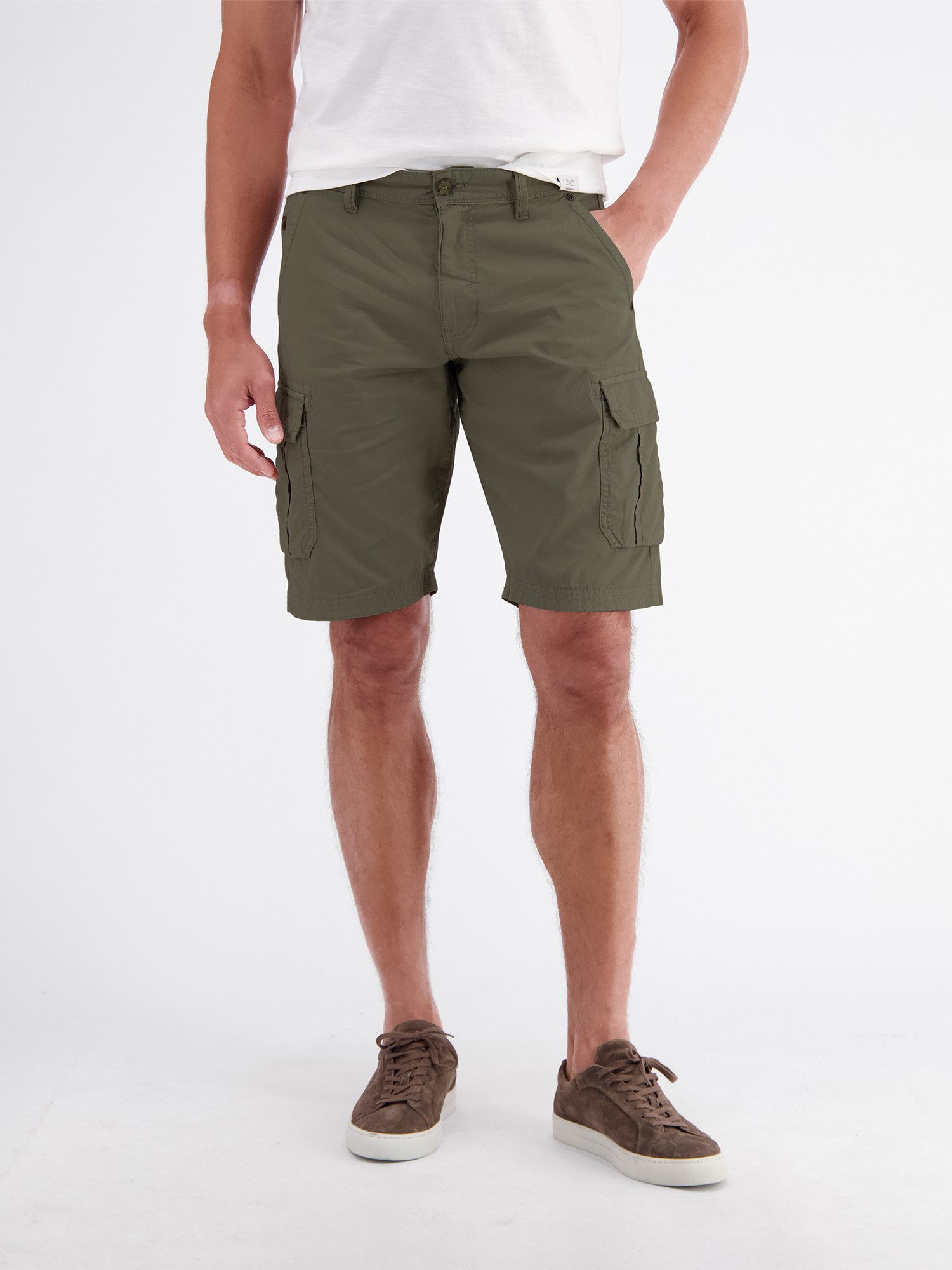 LERROS Cargoshorts Cargo Bermuda aus robuster Baumwolle