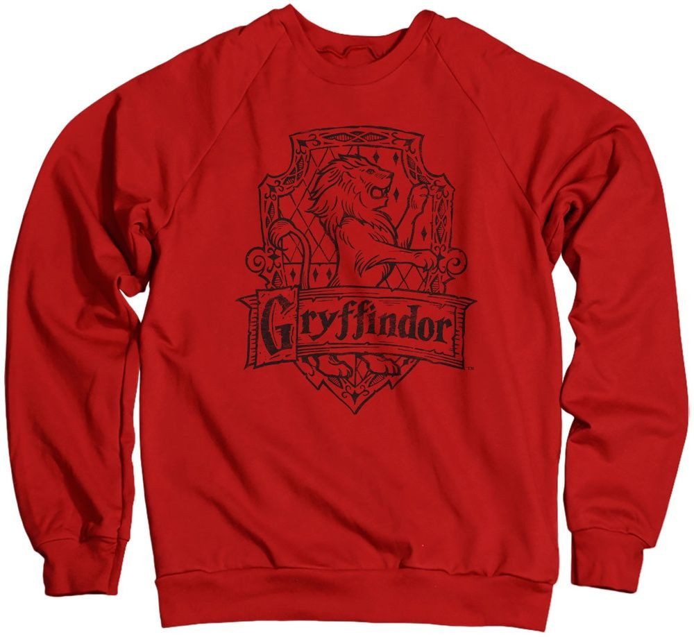 Harry Potter Rundhalspullover Harry Potter Gryffindor Washed Crest Sweatshirt