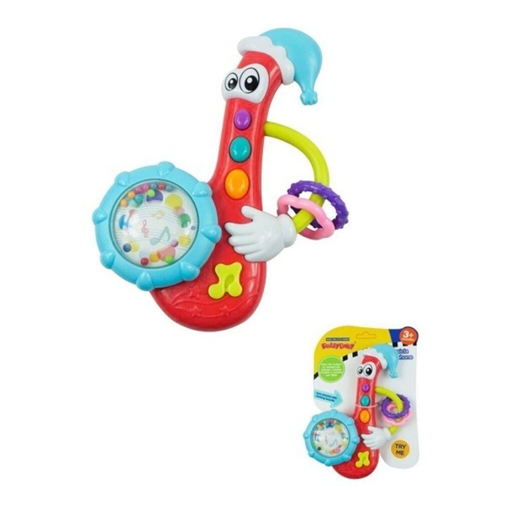 BABY MIX Bowlingball 36975 MUSIKRASSEL SAXOPHON ROT