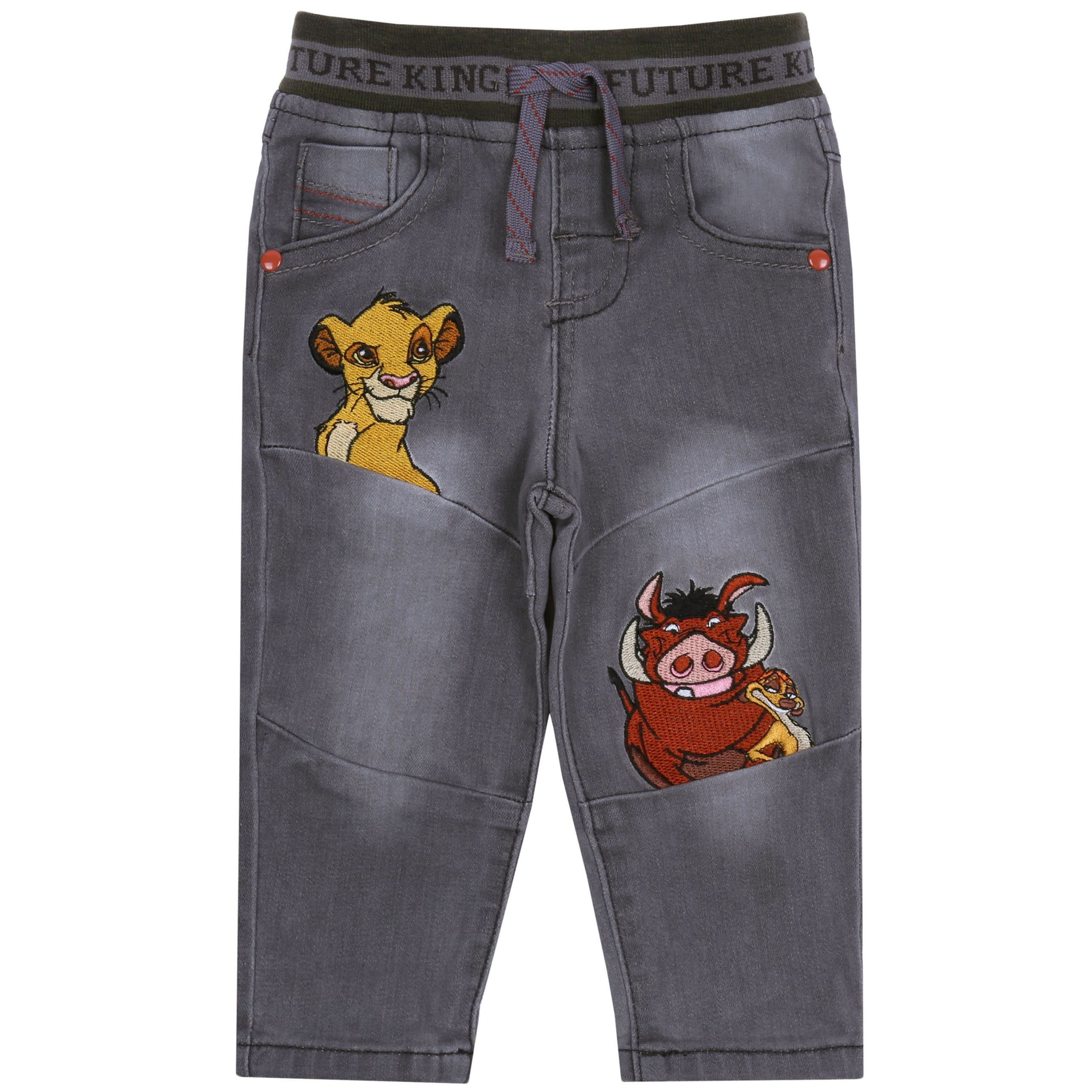 Disney Lange Unterhose DISNEY Der König der Löwen, Kinderjeans, Gummiband, 18-24 Monate
