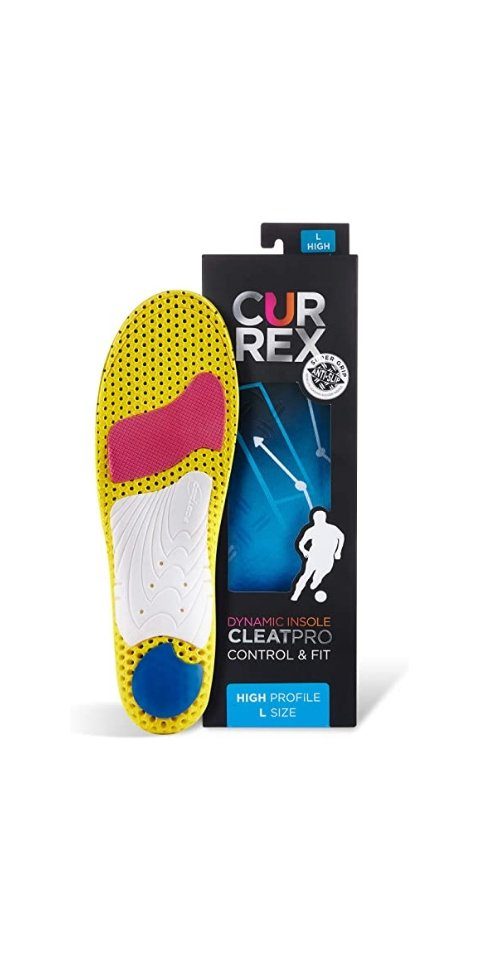Einlegesohlen CURREX CLEATPRO HIGH