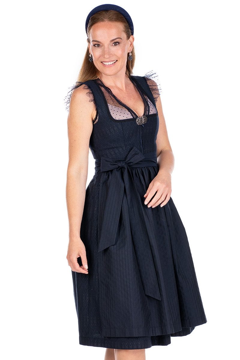 MarJo Dirndl Midi Dirndl 2tlg. - KÖFERING - nachtblau günstig online kaufen