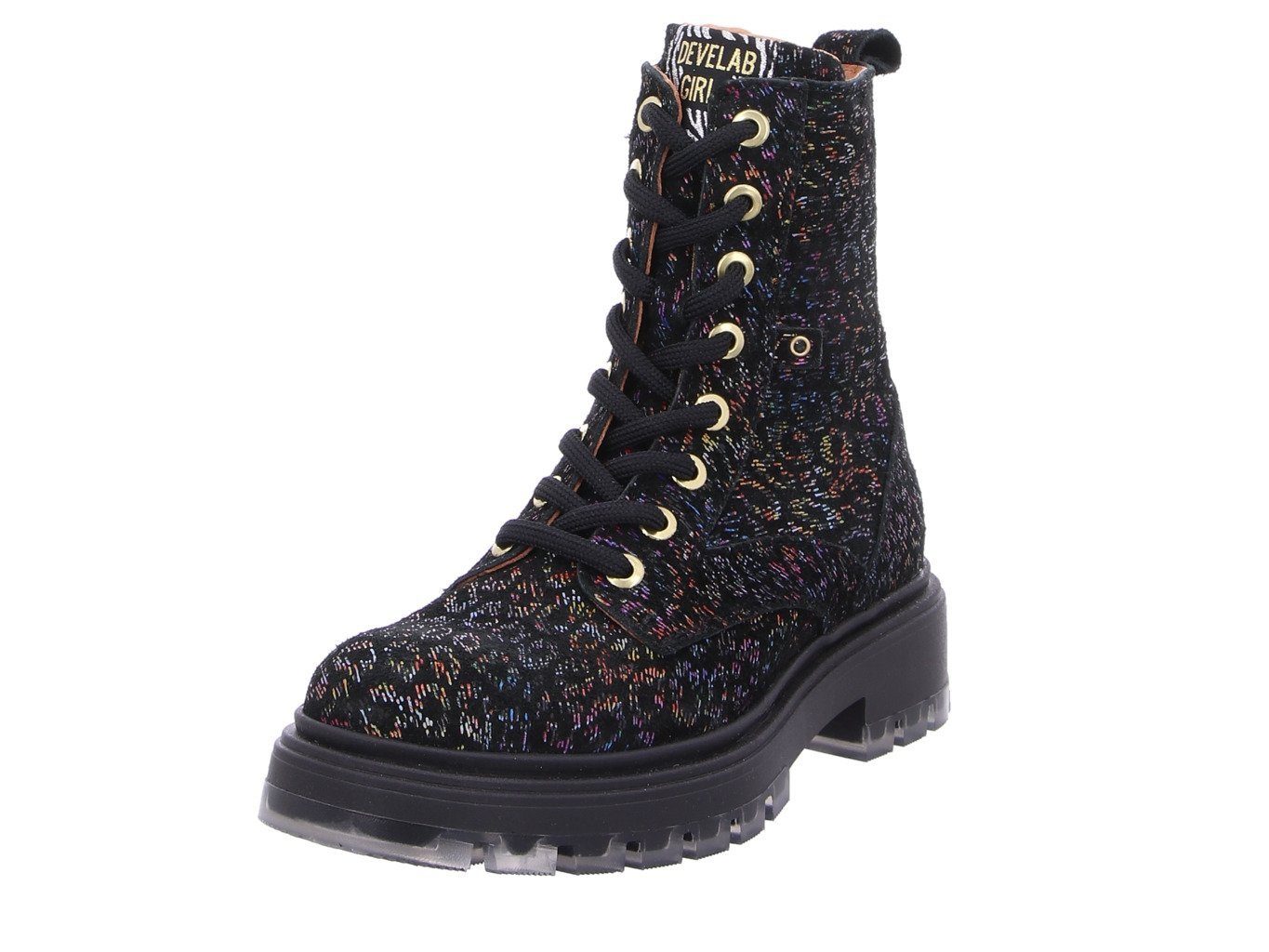 develab Girls Mid Boot Laces Schnürboots
