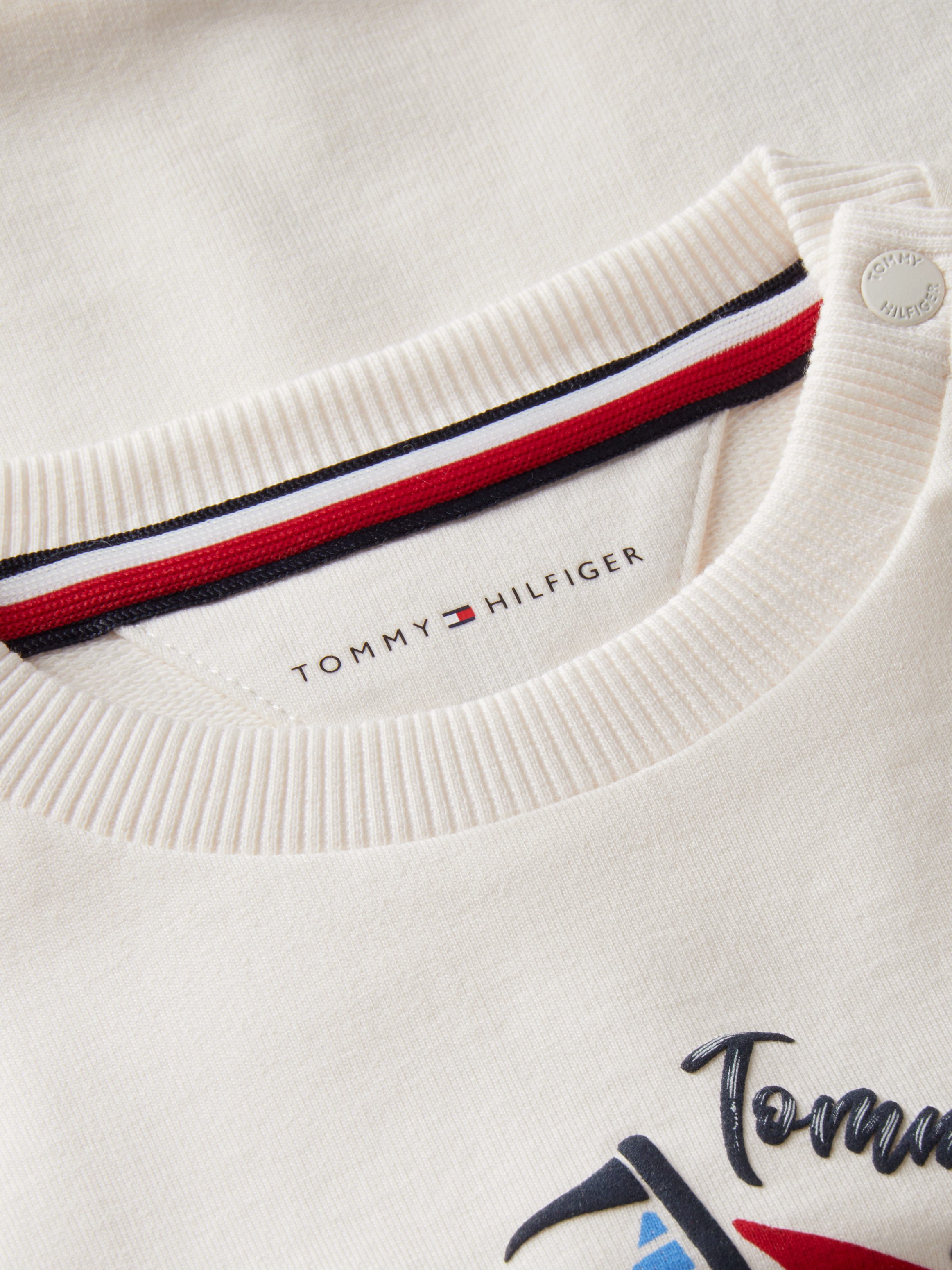 Tommy Hilfiger Neugeborenen-Geschenkset (Set, 3-tlg) Shirt, Body & Jerseyhose für Babys